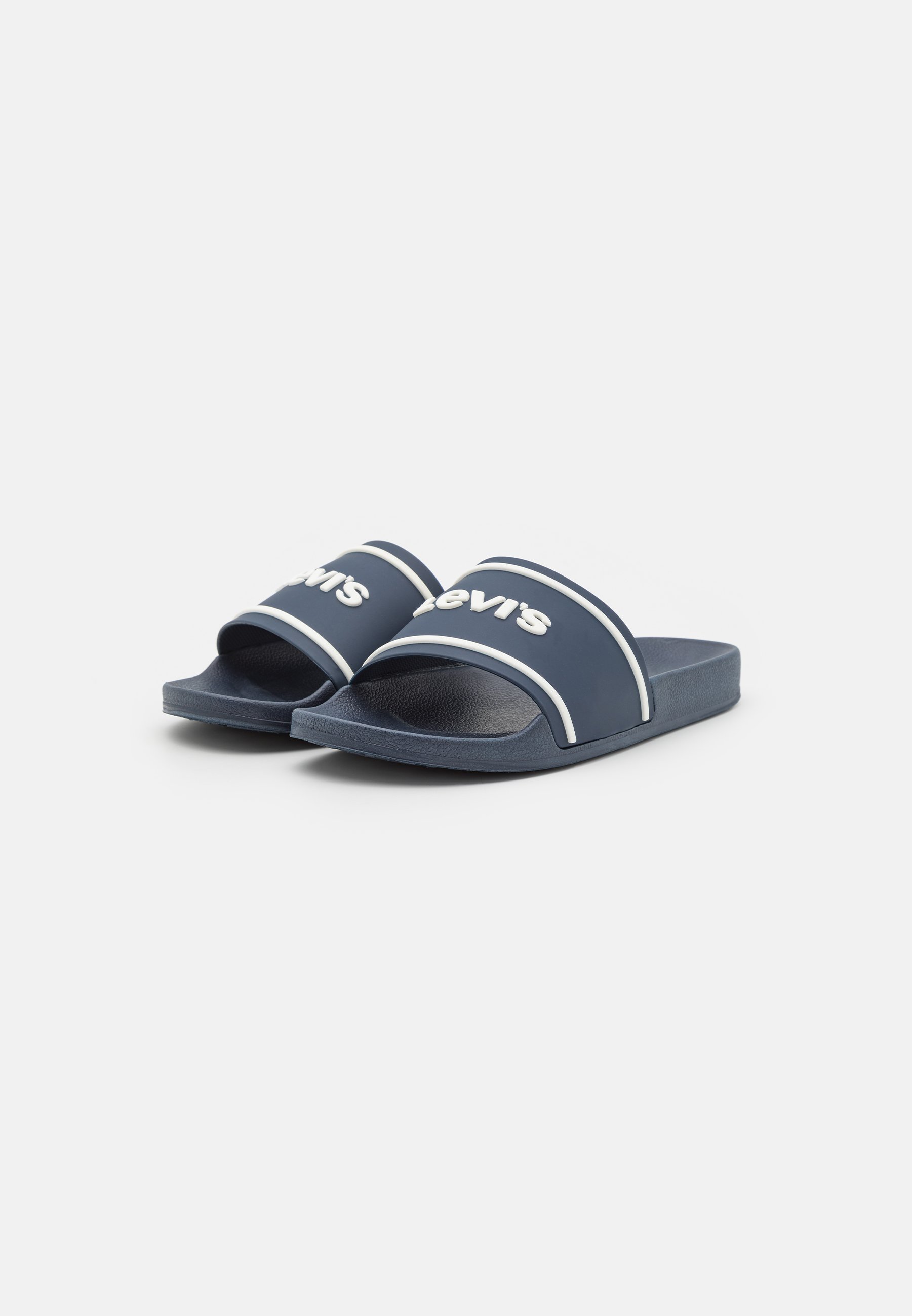 Levi's® JUNE - Pool slides - navy blue/dark blue