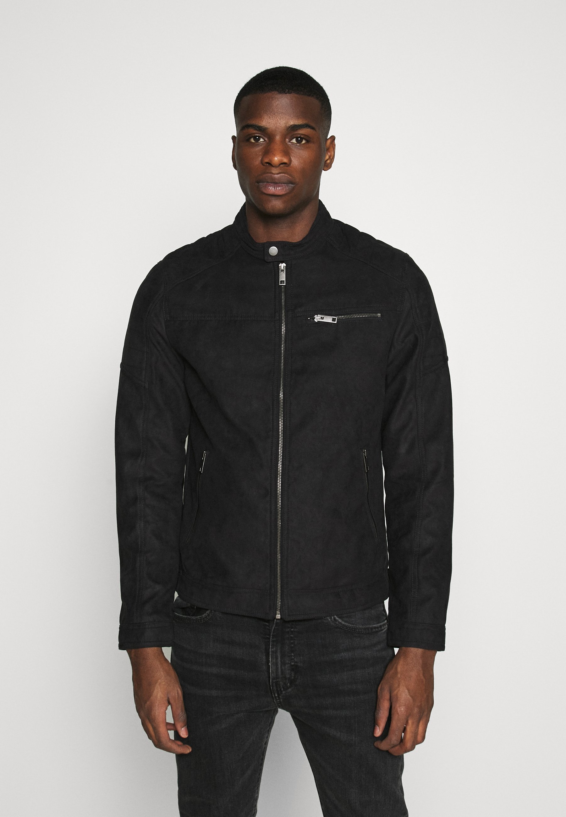 Jack &Jones JJEROCKY NOOS - Light jacket - jet black/black