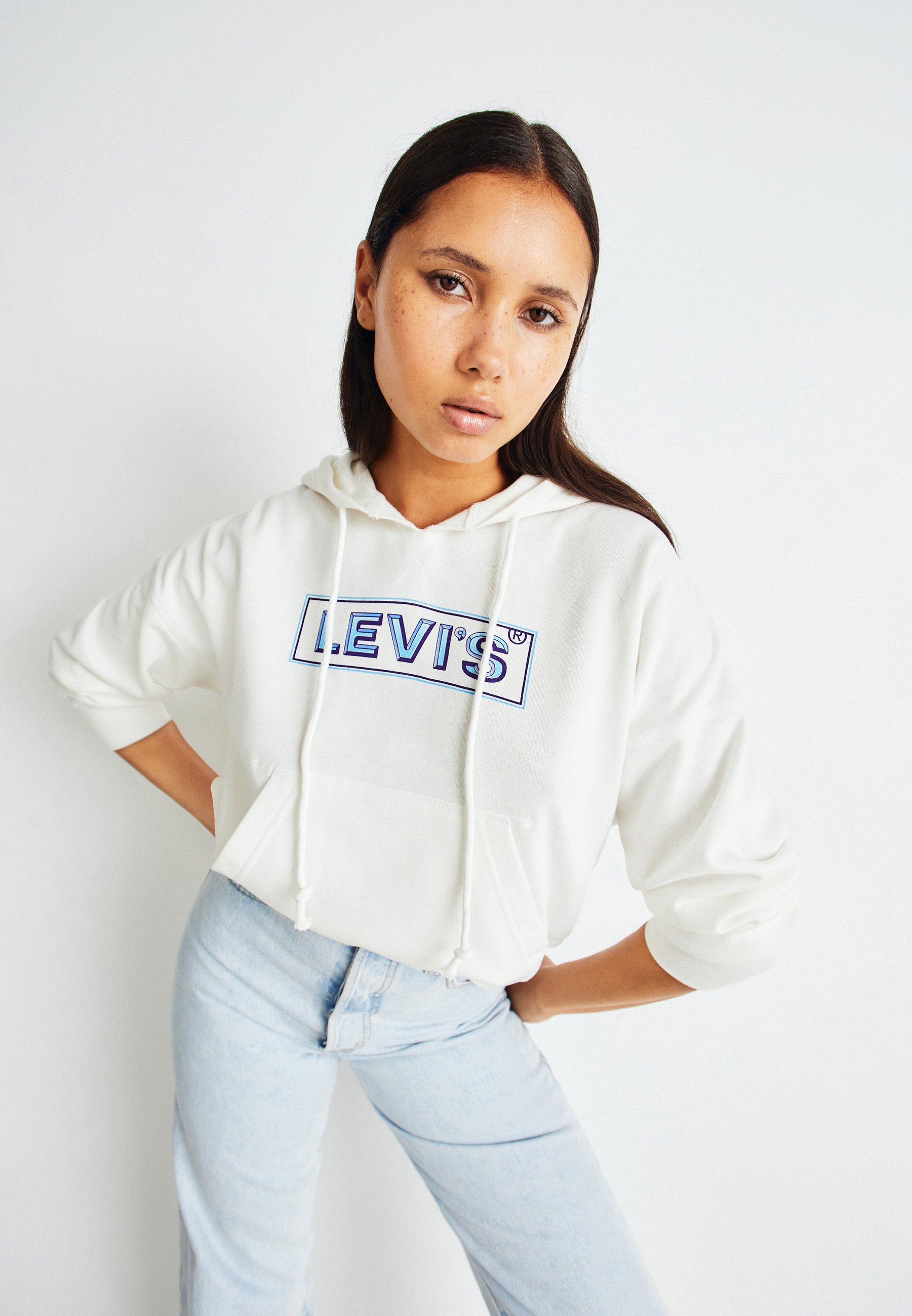 Levi's® AUTHENTIC - Sweatshirt - off white/off-white