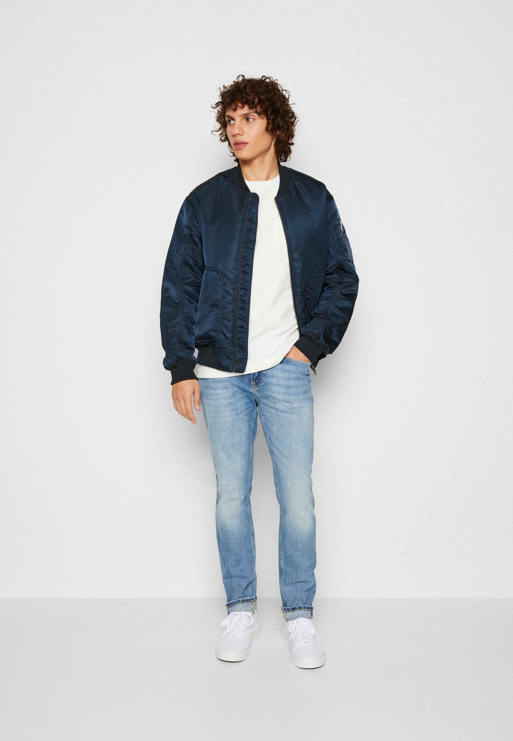 Scotch & Soda SKIM  - Slim fit jeans - got the blues/blue denim