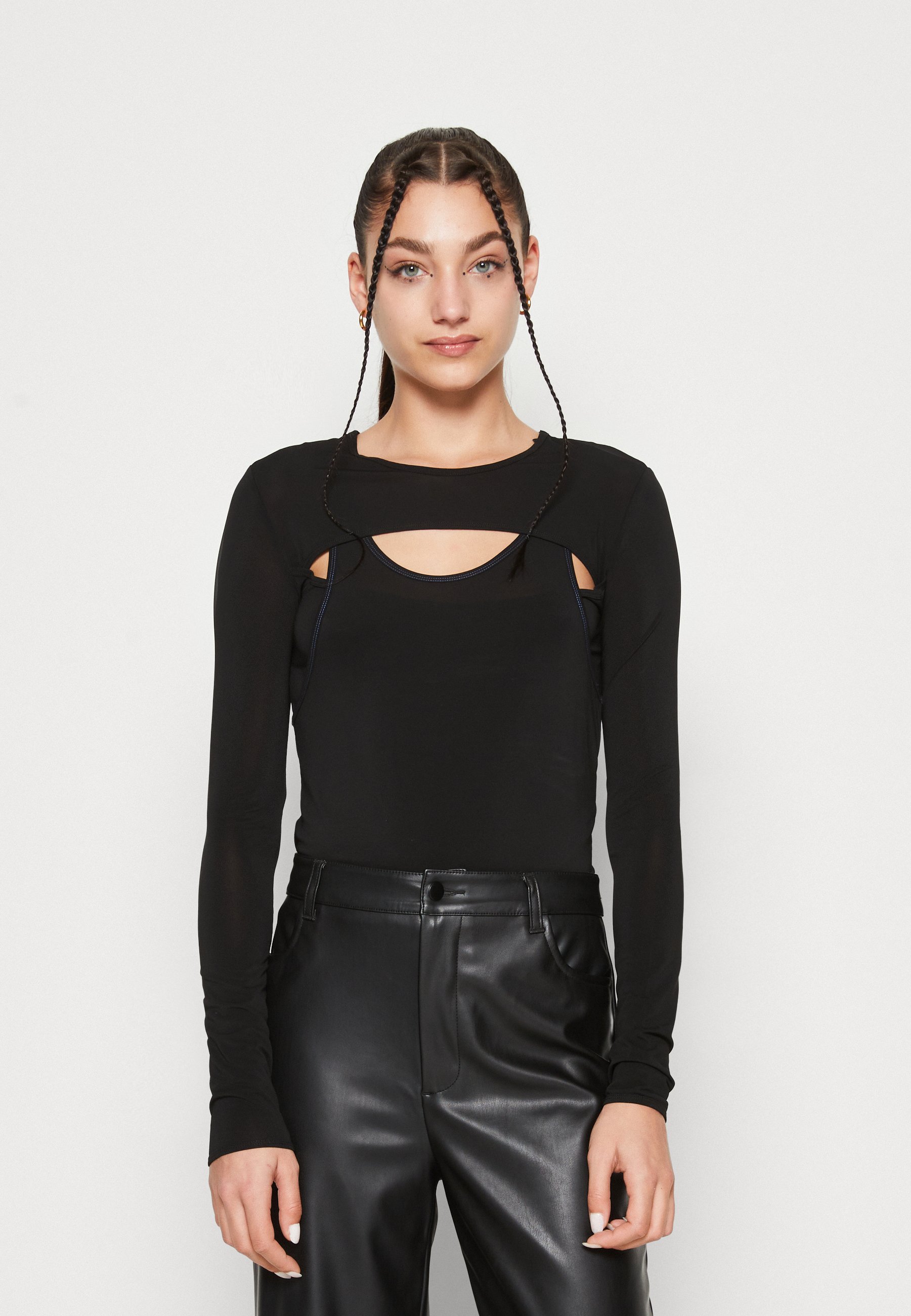 Diesel OLAY - Long sleeved top - black