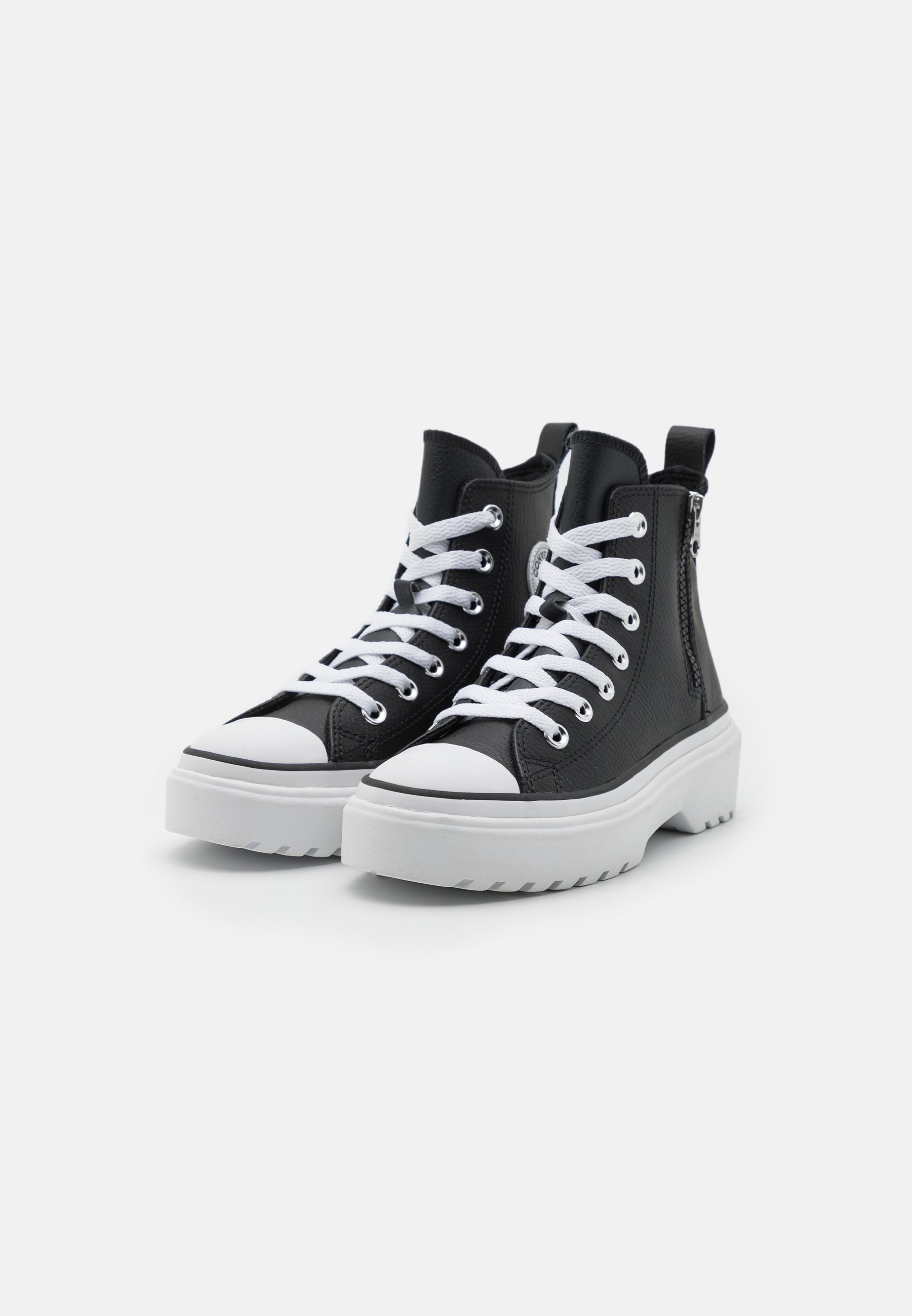 Converse CHUCK TAYLOR ALL STAR LUGGED LIFT PLATFORM TEENS UNISEX - High-top trainers - black/white/black