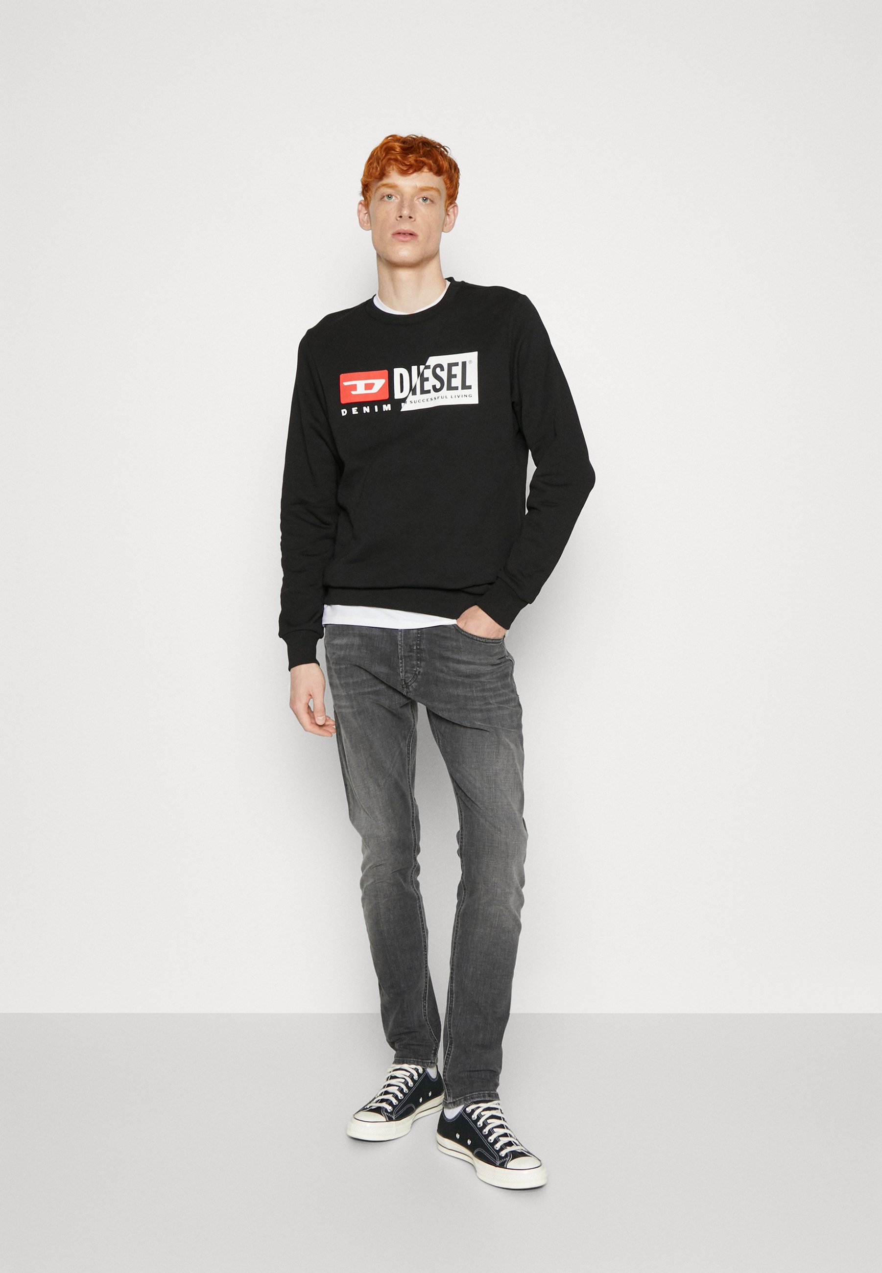 Diesel D LUSTER - Slim fit jeans - black