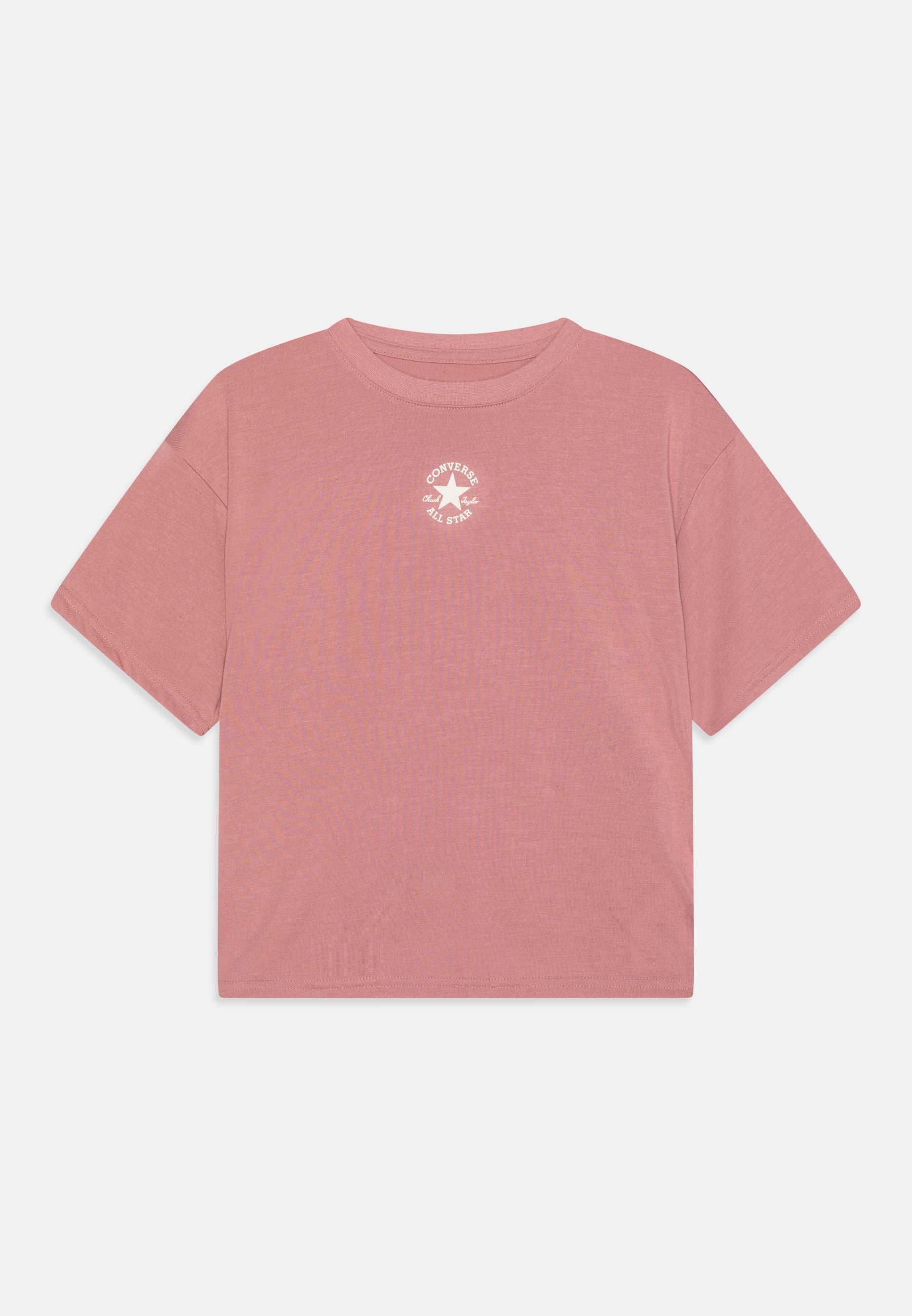 Converse CHUCK PATCH BOXY - Print T-shirt - night flamingo/pink