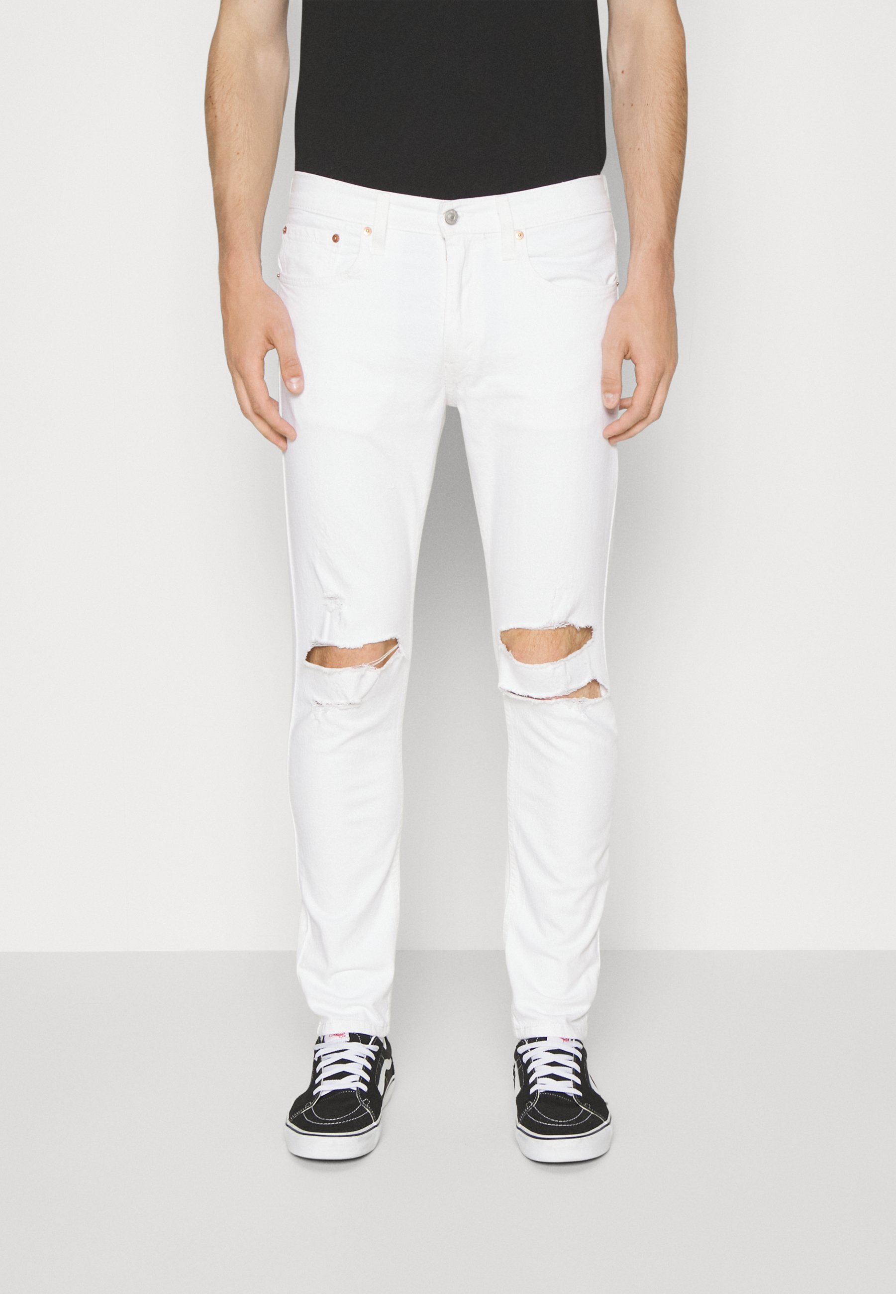 Levi's® 512™ SLIM TAPER LO BALL - Jeans Tapered Fit - sugar dx/white denim