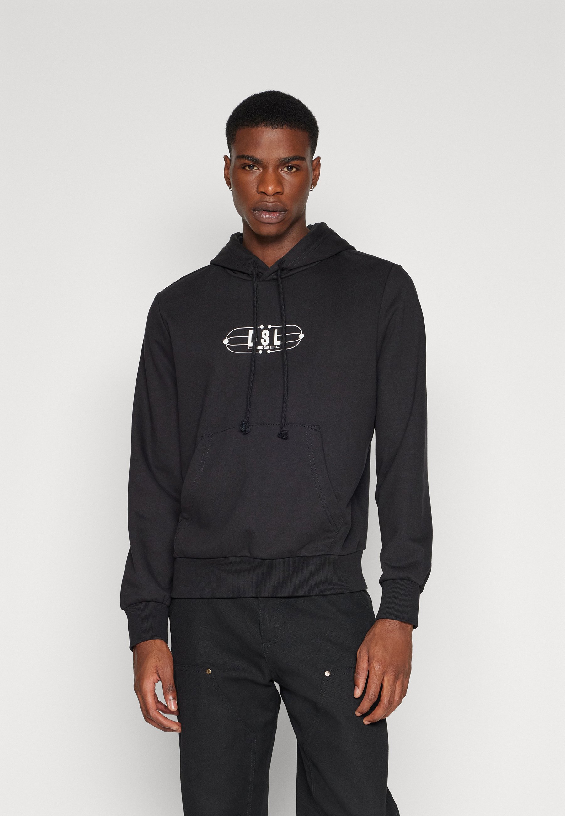 Diesel GINN UNISEX - Sweatshirt - black