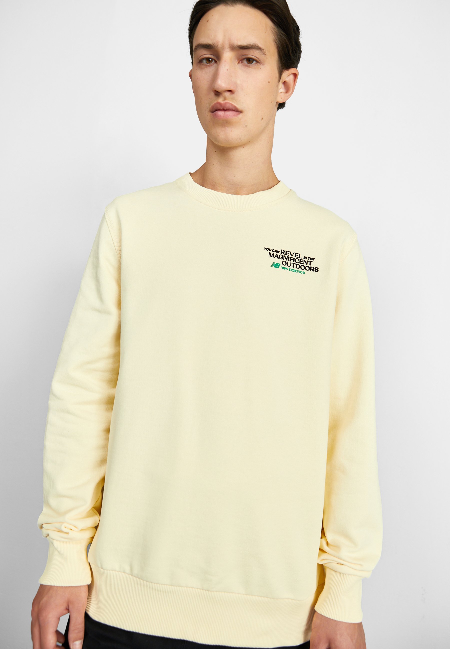NB OUTDOOR SWEAT - Sweatshirt - beige/off-white