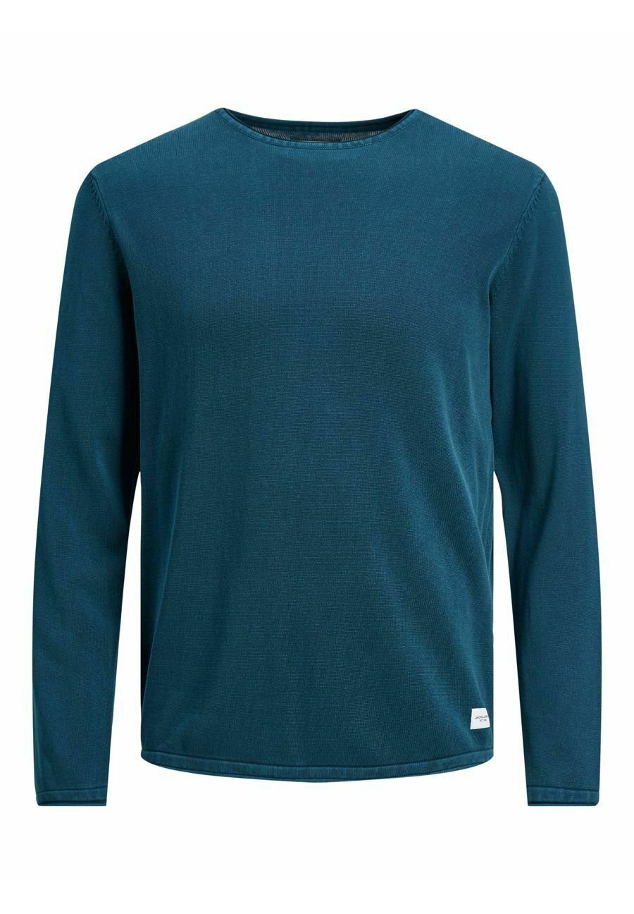 Jack &Jones JJELEO CREW NECK NOOS - Jumper - sailor blue/blue