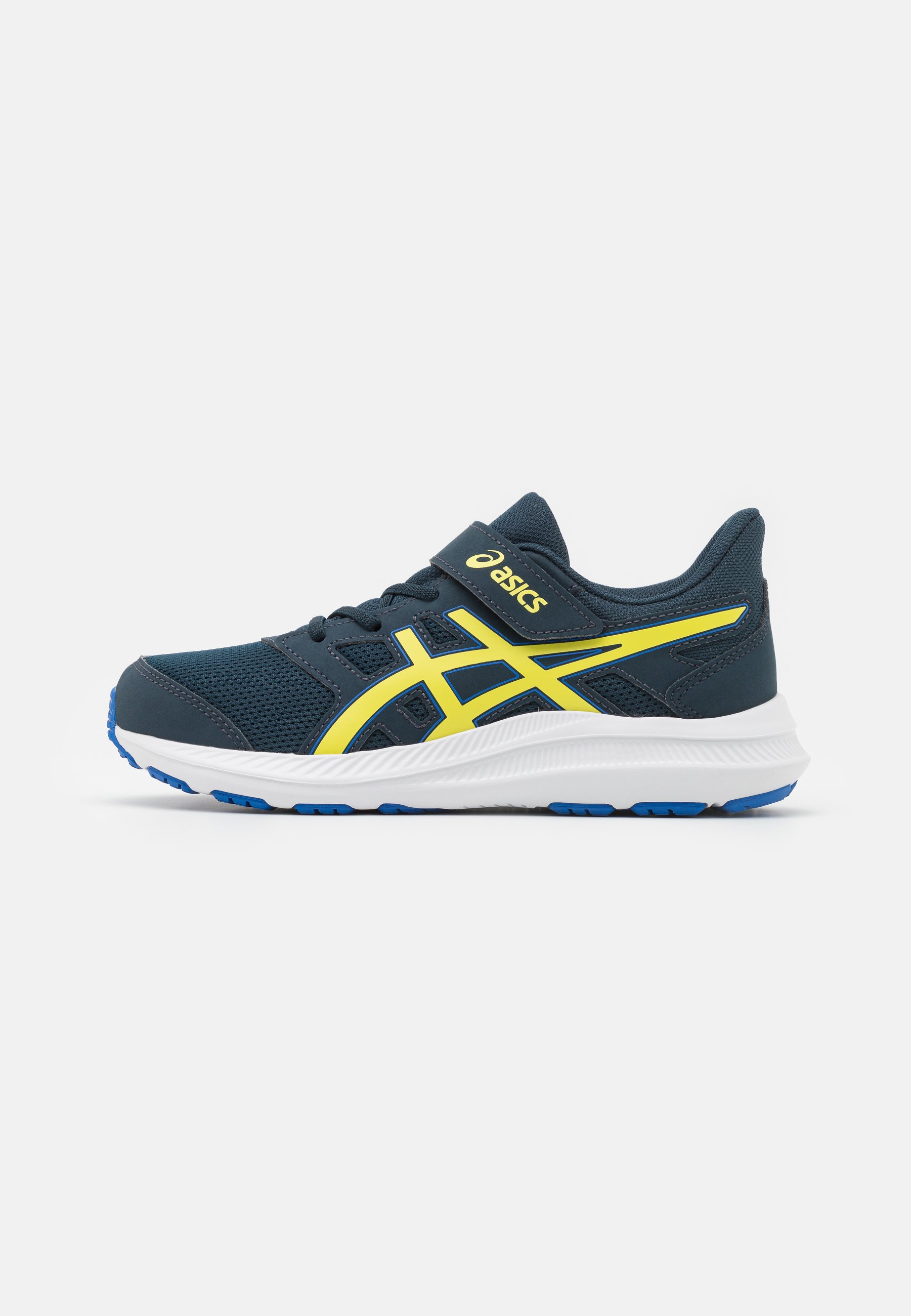 ASICS JOLT 4 UNISEX - Neutral running shoes - french blue/glow yellow/blue