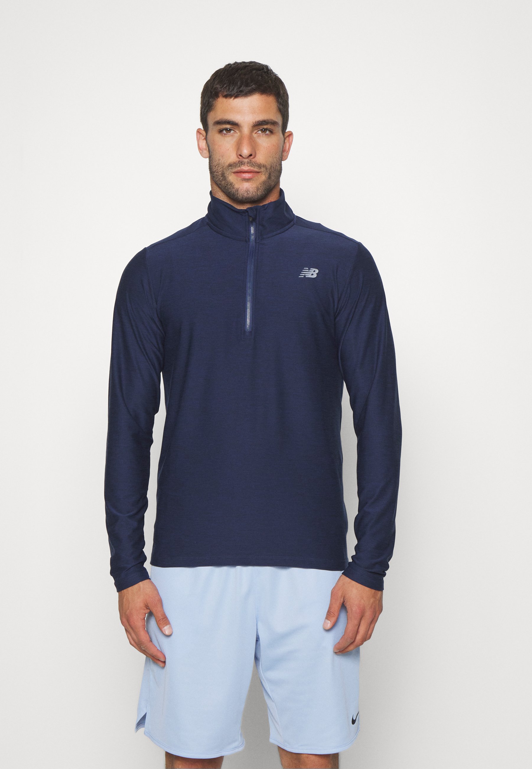 NB CORE SPACE DYE 1/4 ZIP - Long sleeved top - team royal/blue