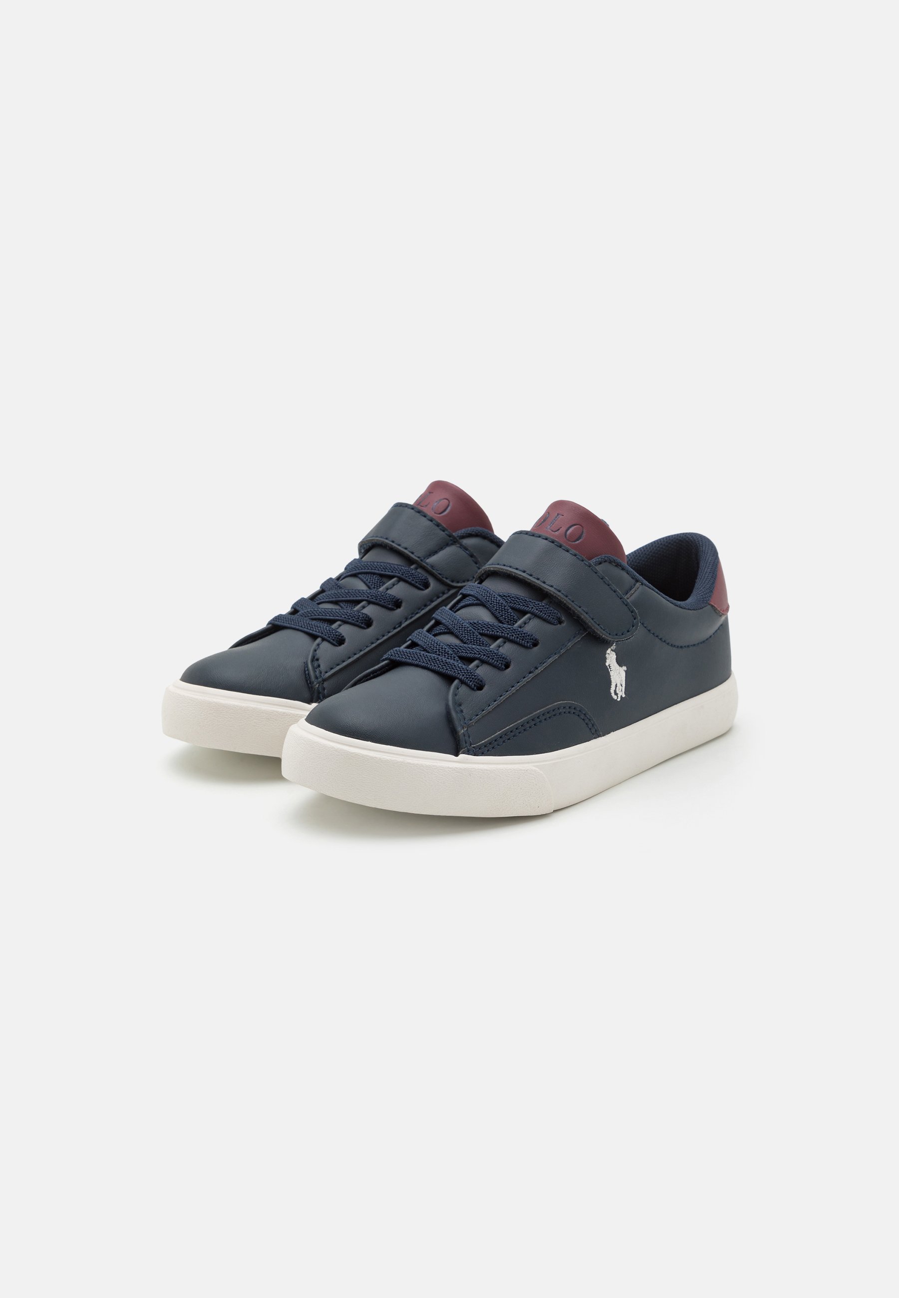 Polo Ralph Lauren THERON UNISEX - Trainers - navy/wine/cream/dark blue