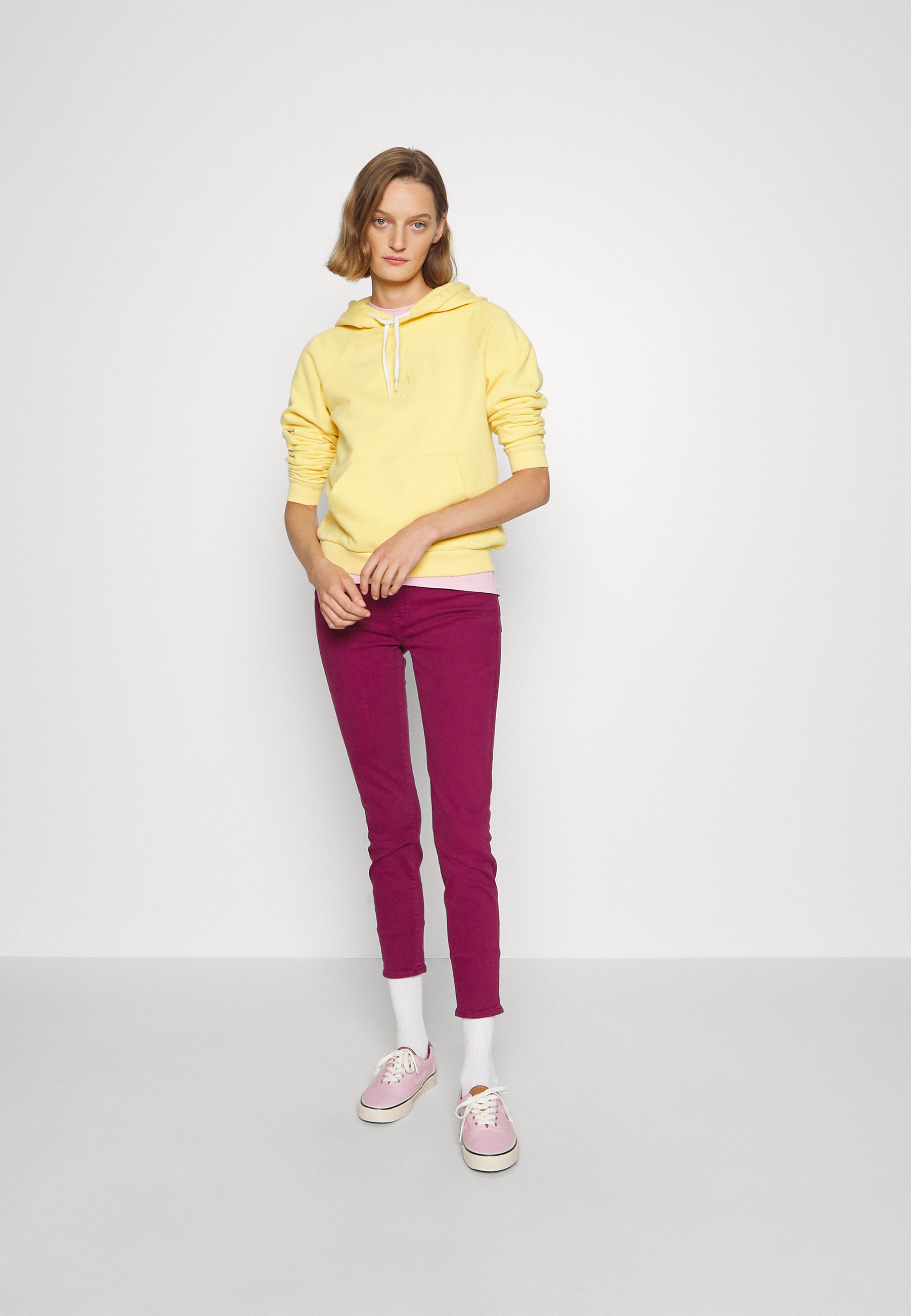 Polo Ralph Lauren ANKLE - Jeans Skinny Fit - riella berry/bordeaux