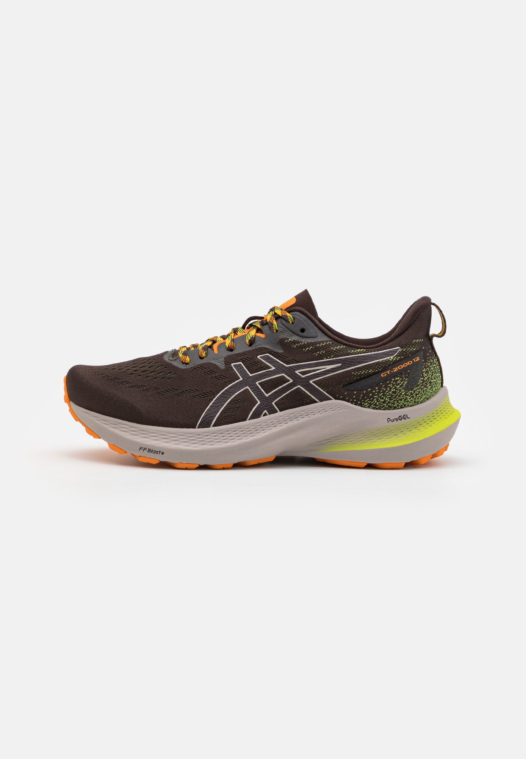 ASICS GT-2000 12 TR - Stabilty running shoes - nature bathing/neon lime/beige