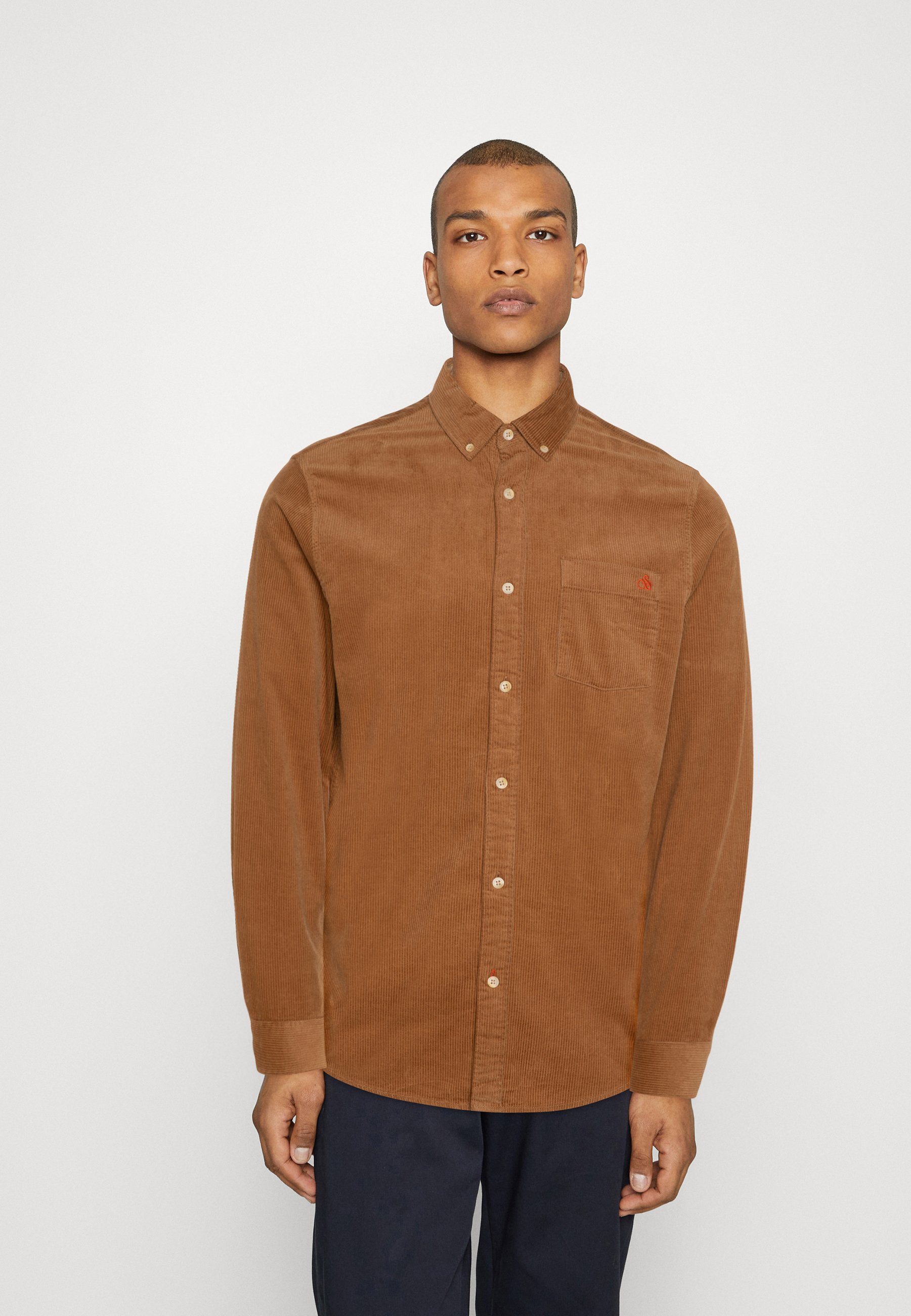 Scotch & Soda ESSENTIAL CORDUROY - Shirt - camel