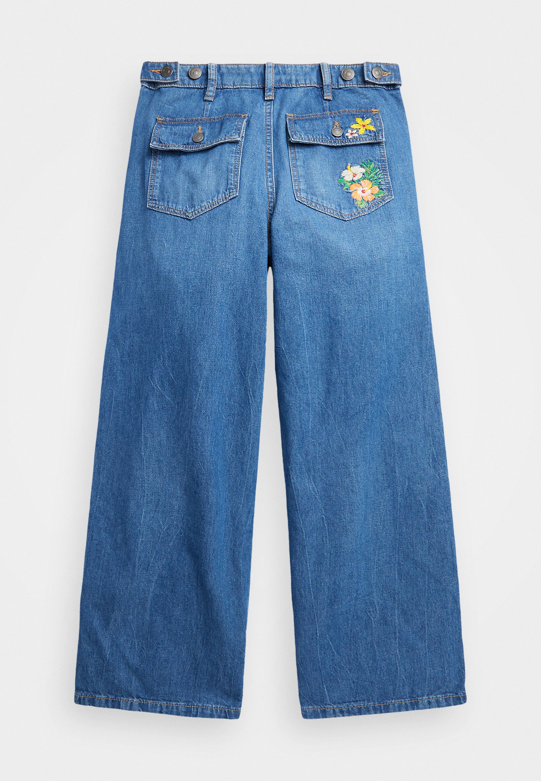 Polo Ralph Lauren WIDE - Relaxed fit jeans - tulito wash/blue denim