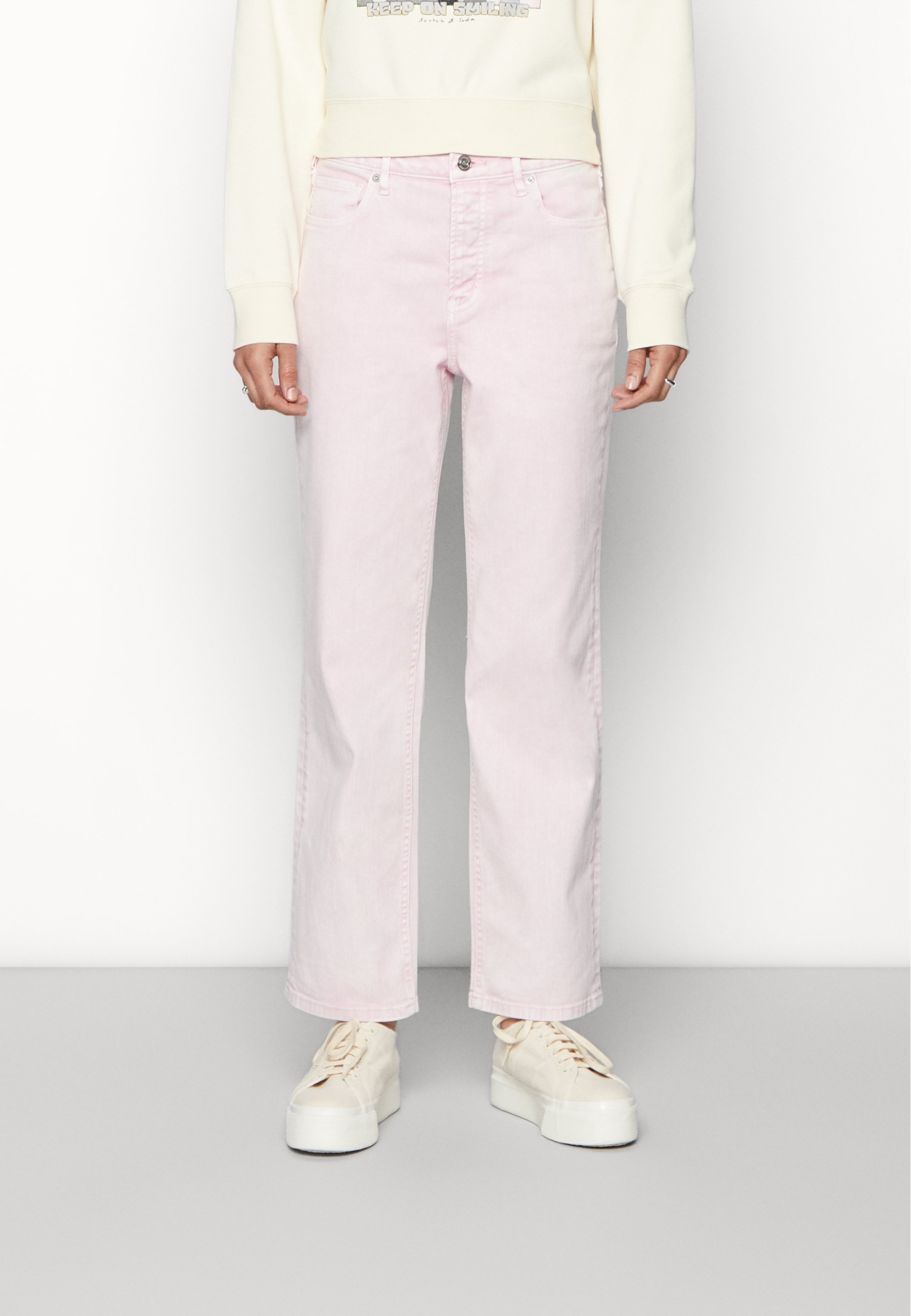 Scotch & Soda THE SKY STRAIGHT JEANS - Relaxed fit jeans - lilac