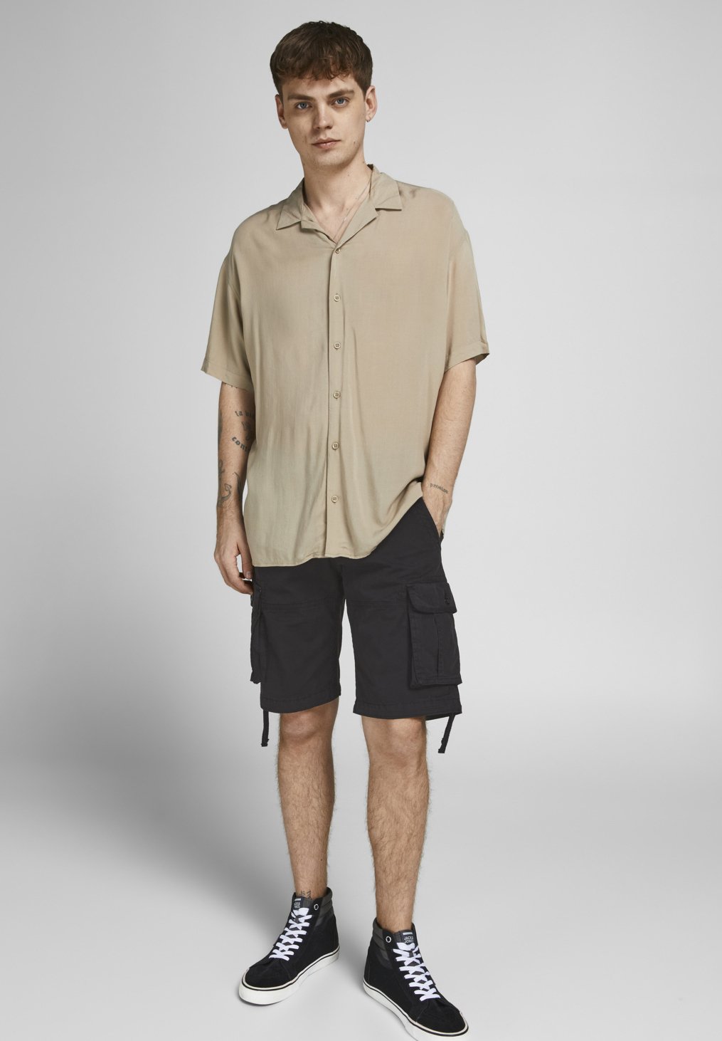 Jack &Jones Shorts - schwarz/black