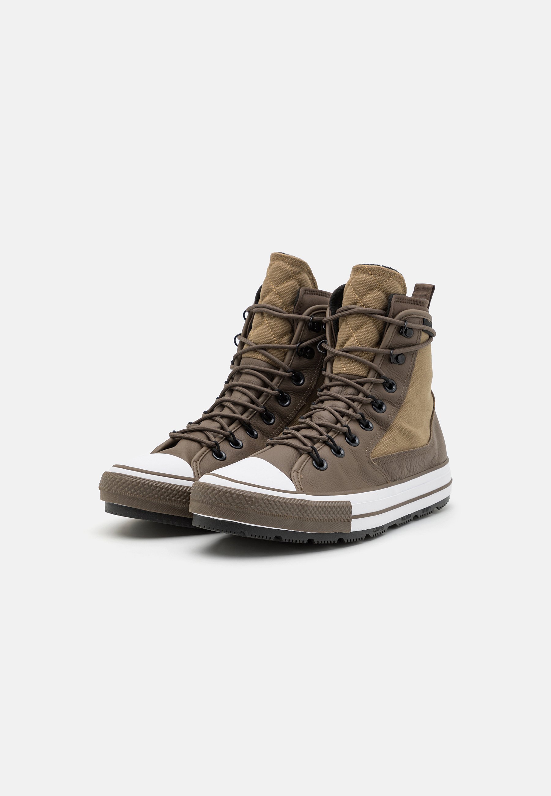 Converse ALL STAR ALL TERRAIN UNISEX - High-top trainers - engine smoke/squirmy worm/brown
