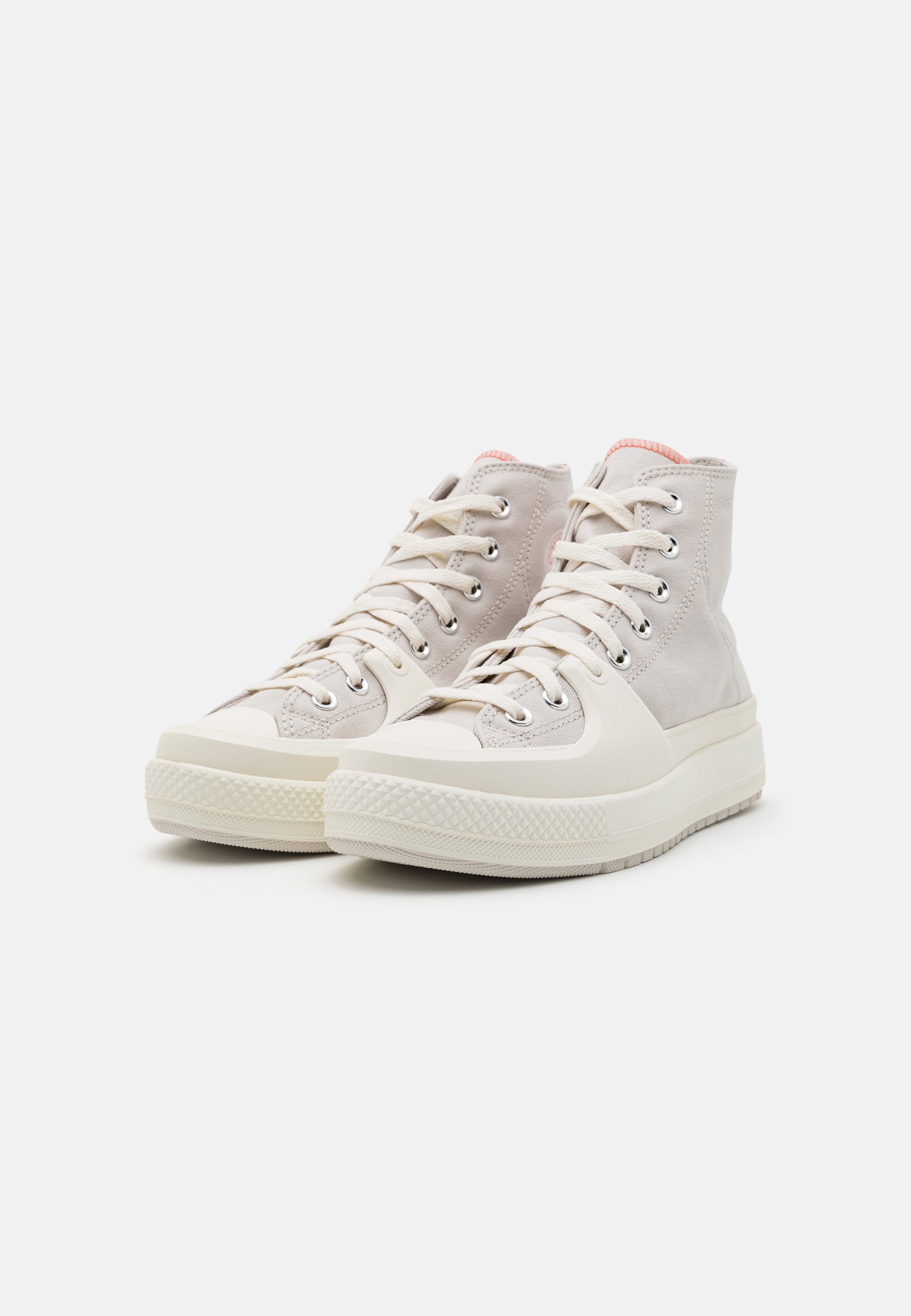 Converse CHUCK TAYLOR ALL STAR CONSTRUCT SPORT UNISEX - High-top trainers - pale putty/nomadic rust/egret/light grey