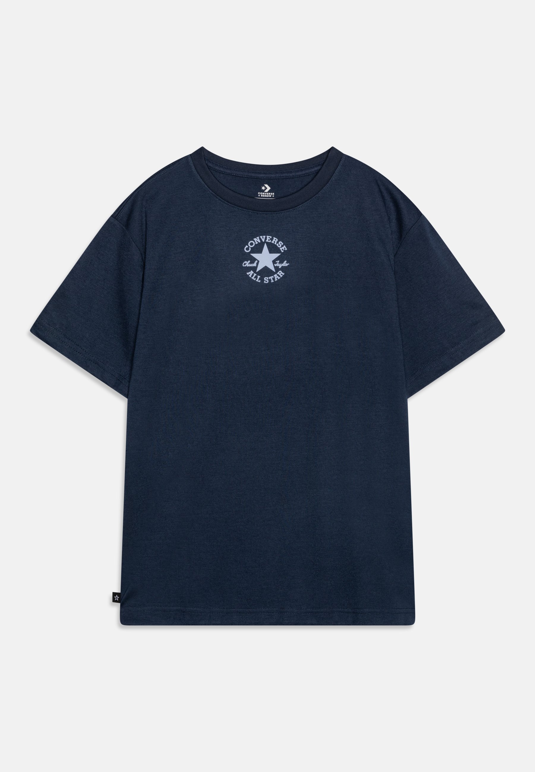 Converse SUSTAINABLE CORE TEE UNISEX - Basic T-shirt - converse navy/dark blue