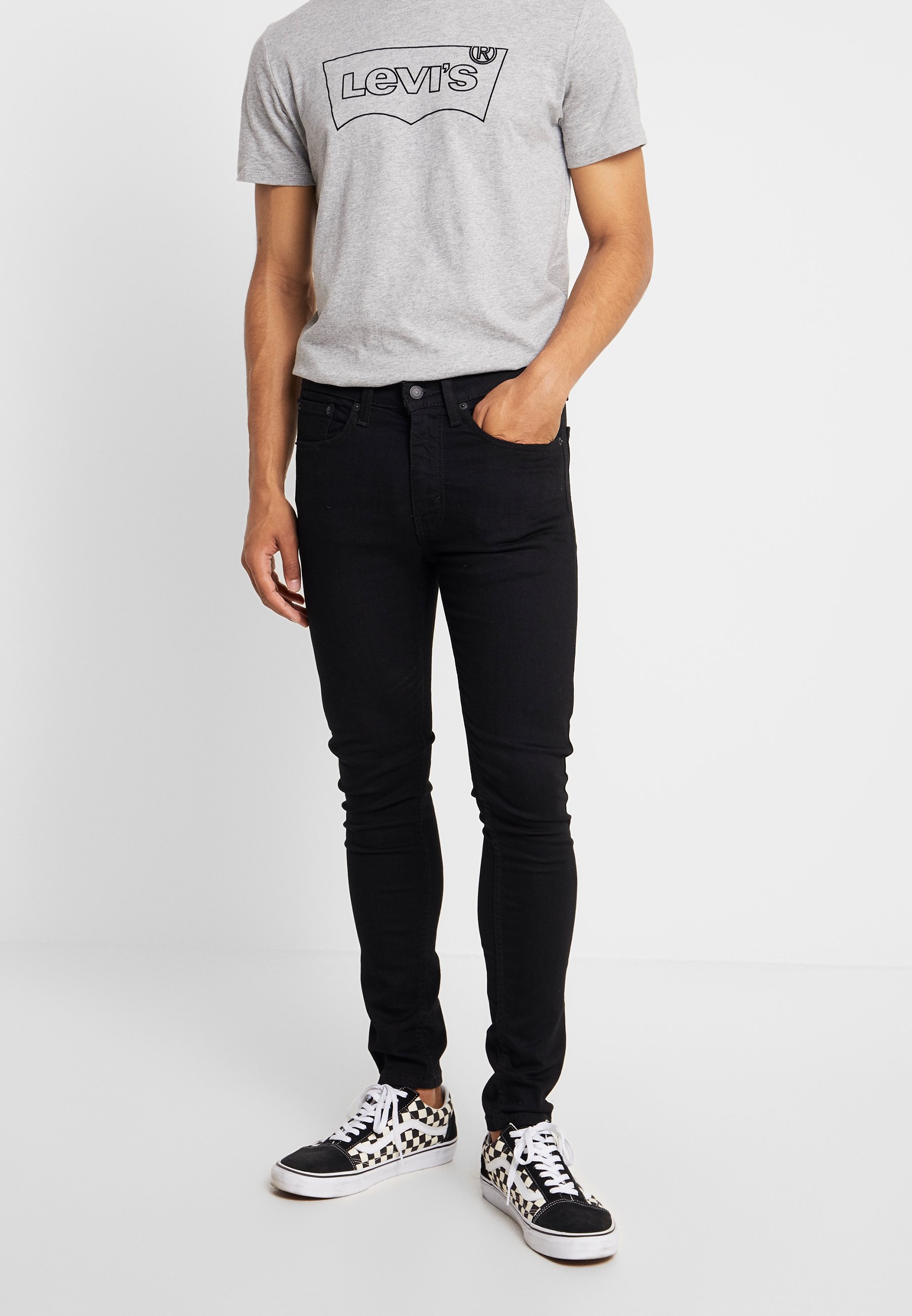 Levi's® 519™ EXT SKINNY HI BALL - Jeans Skinny Fit - stylo/black denim