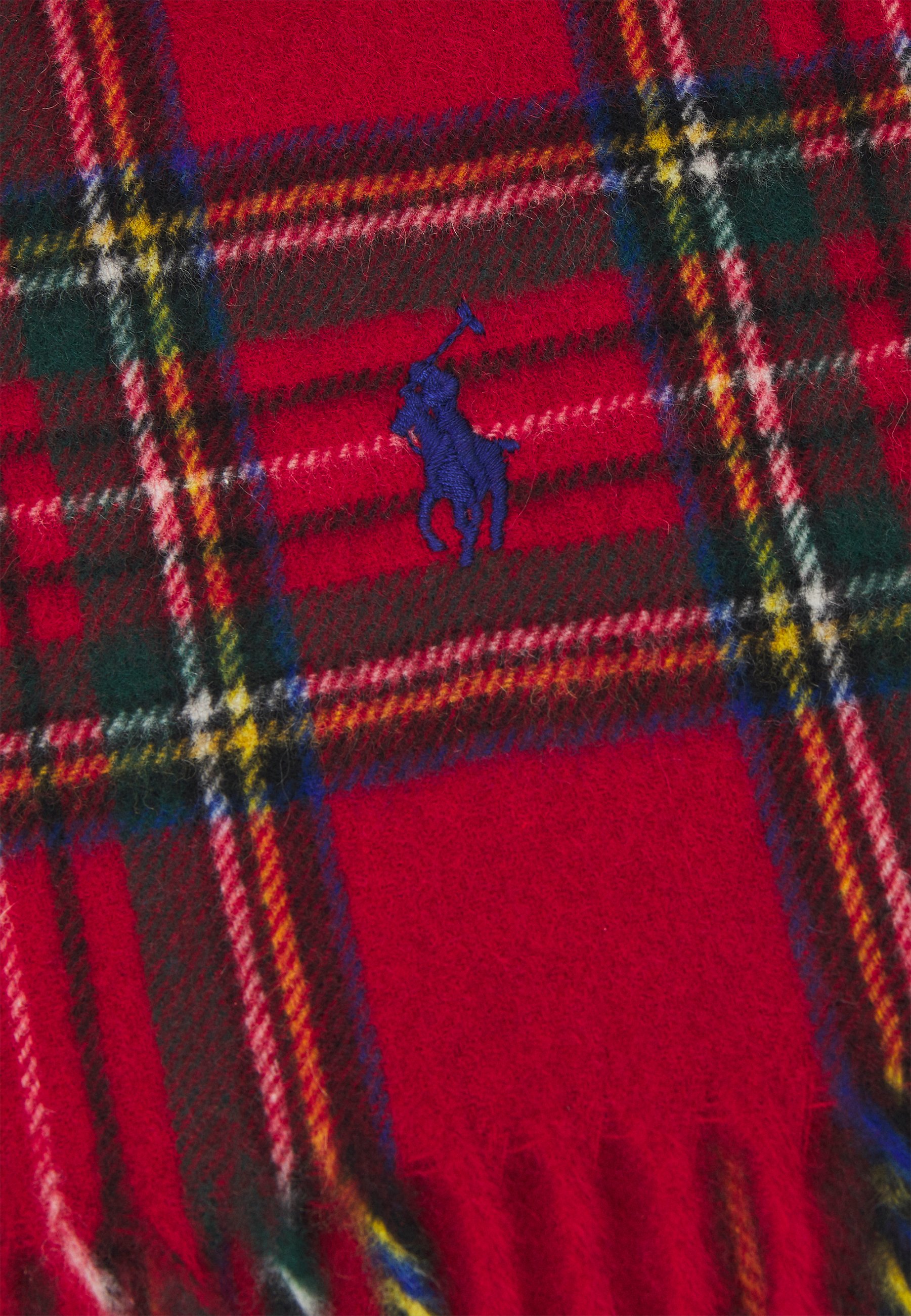 Polo Ralph Lauren TARTAN UNISEX - Scarf - royal stewart/red