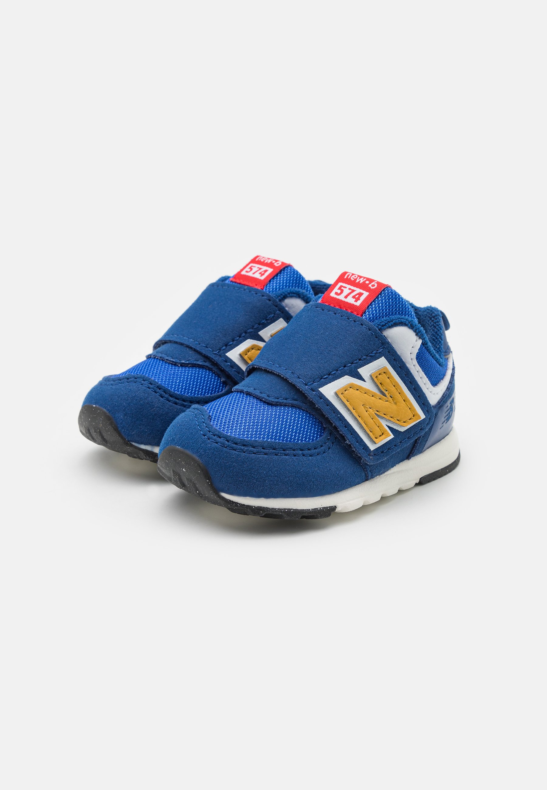 NB 574 UNISEX - Baby shoes - blue/yellow/blue