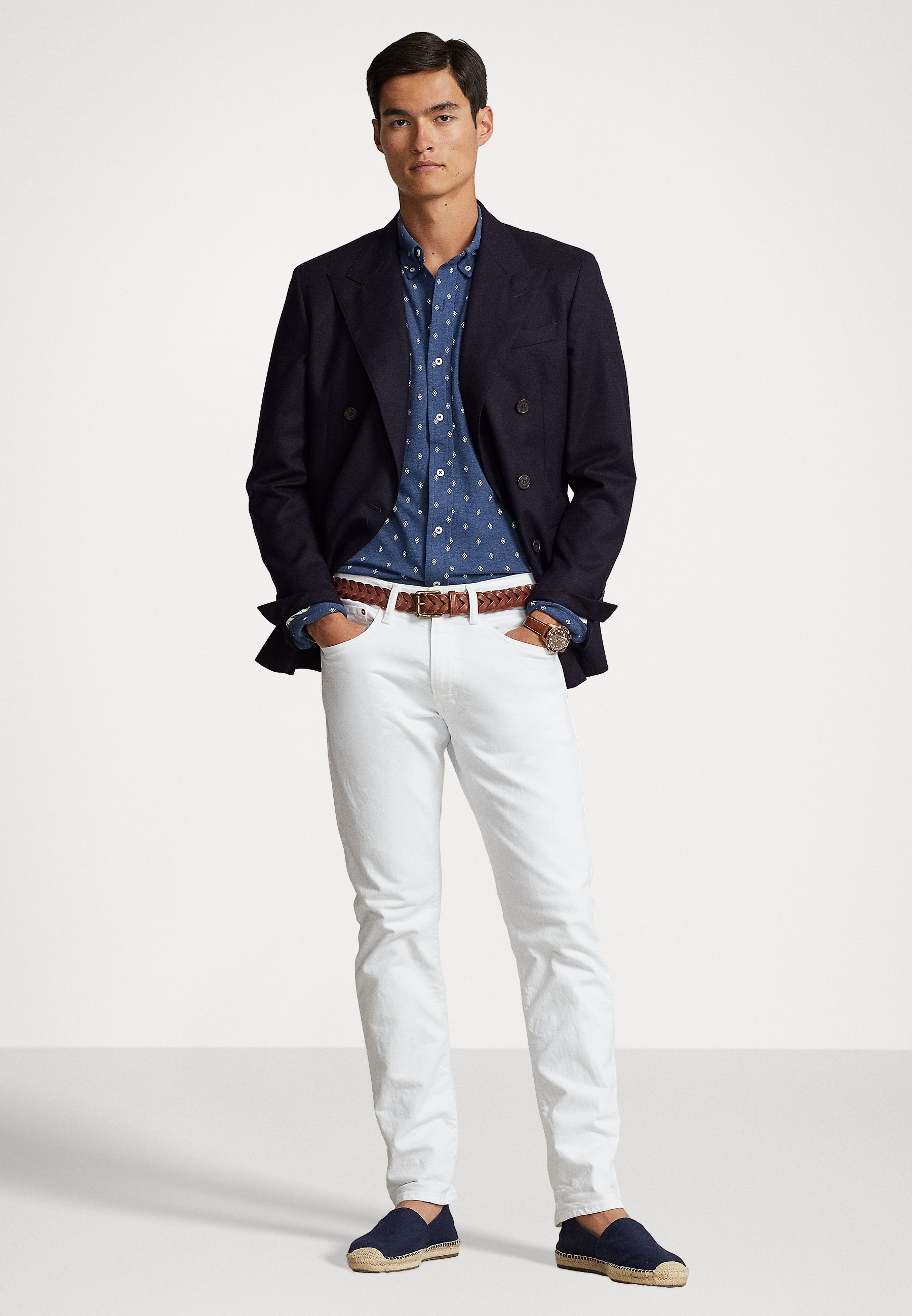 Polo Ralph Lauren LONG SLEEVE SHIRT - Shirt - blue