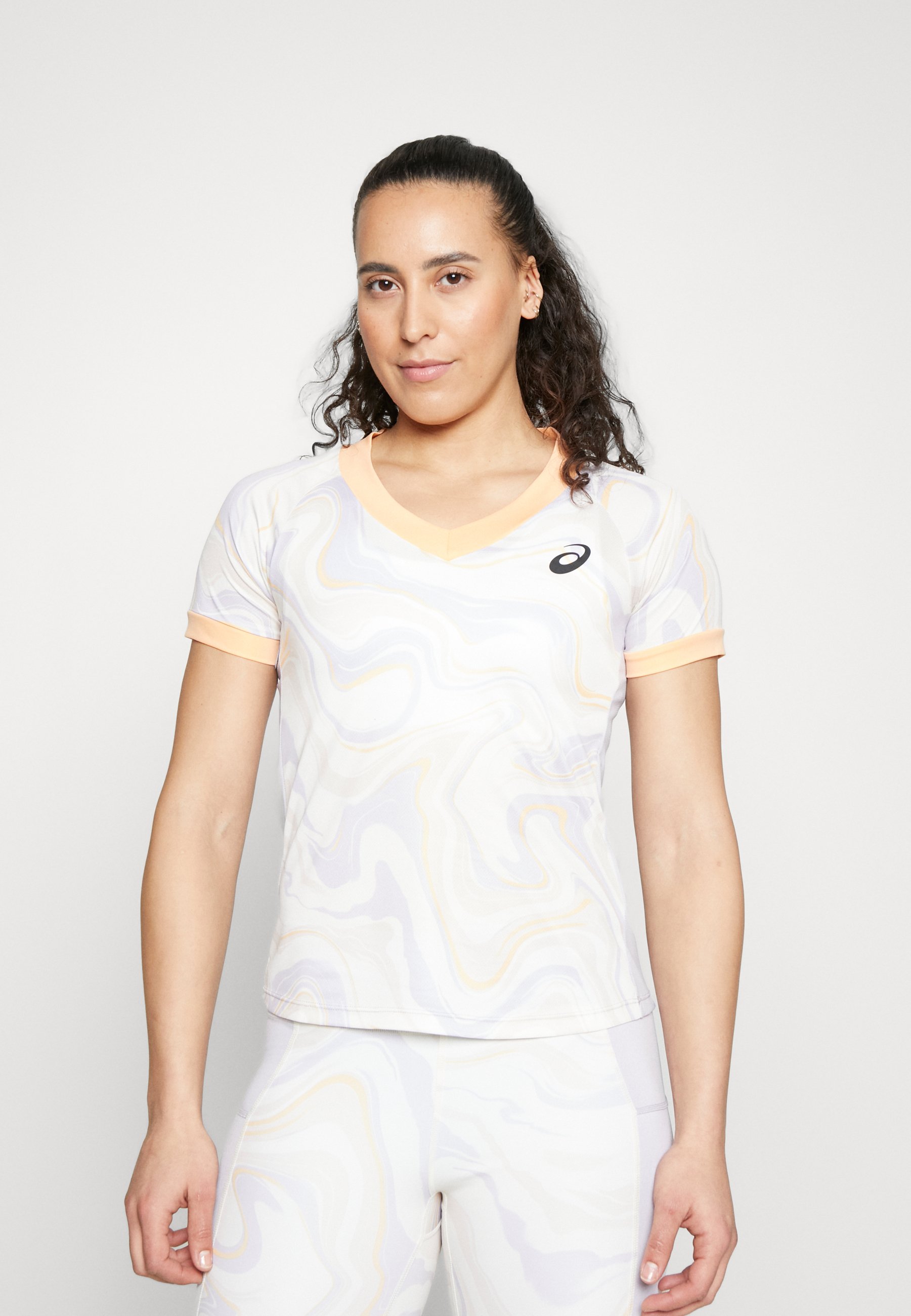 ASICS WOMEN MATCH - Sports T-shirt - dusk violet/lilac