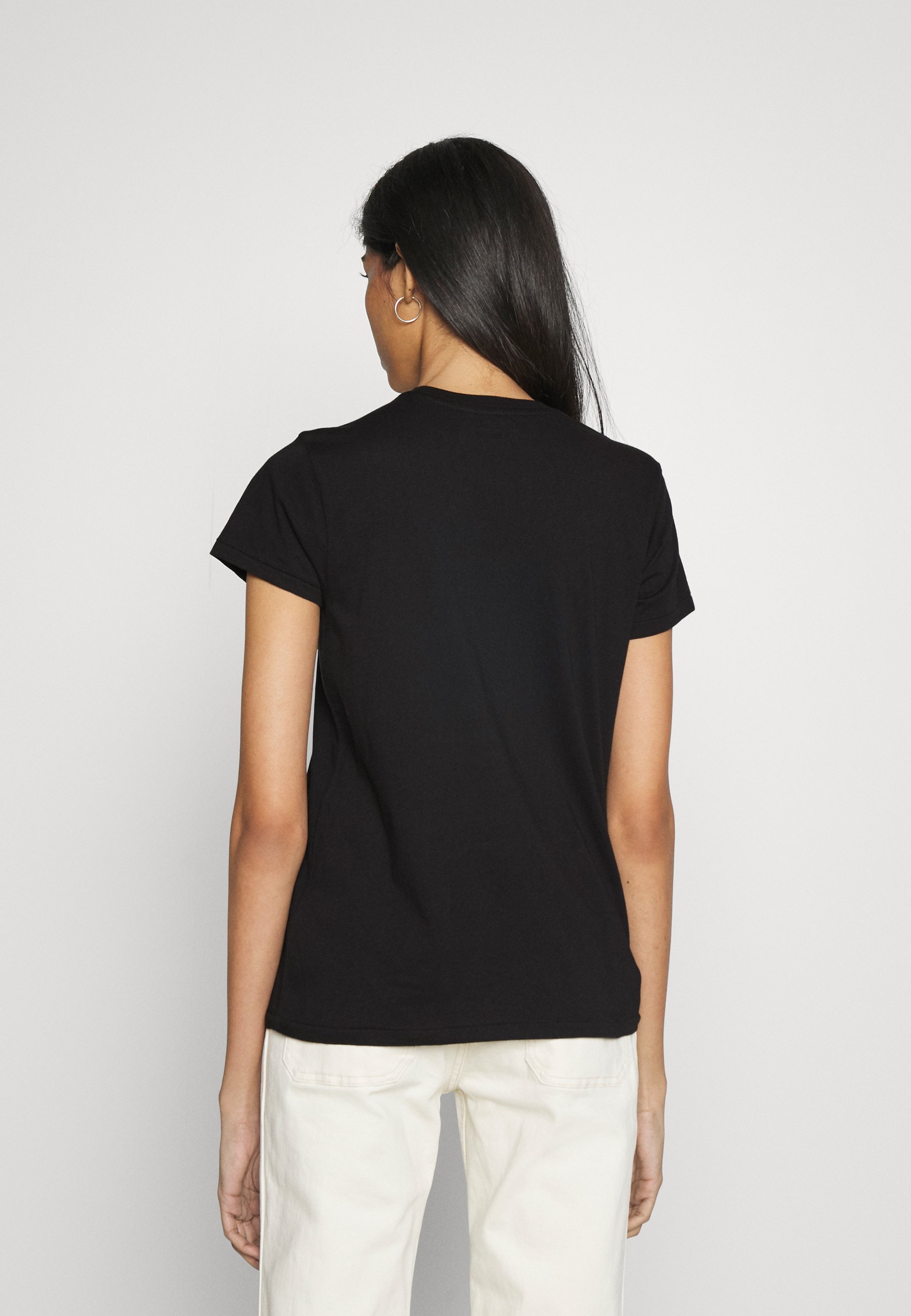 Polo Ralph Lauren TEE SHORT SLEEVE - Print T-shirt - black