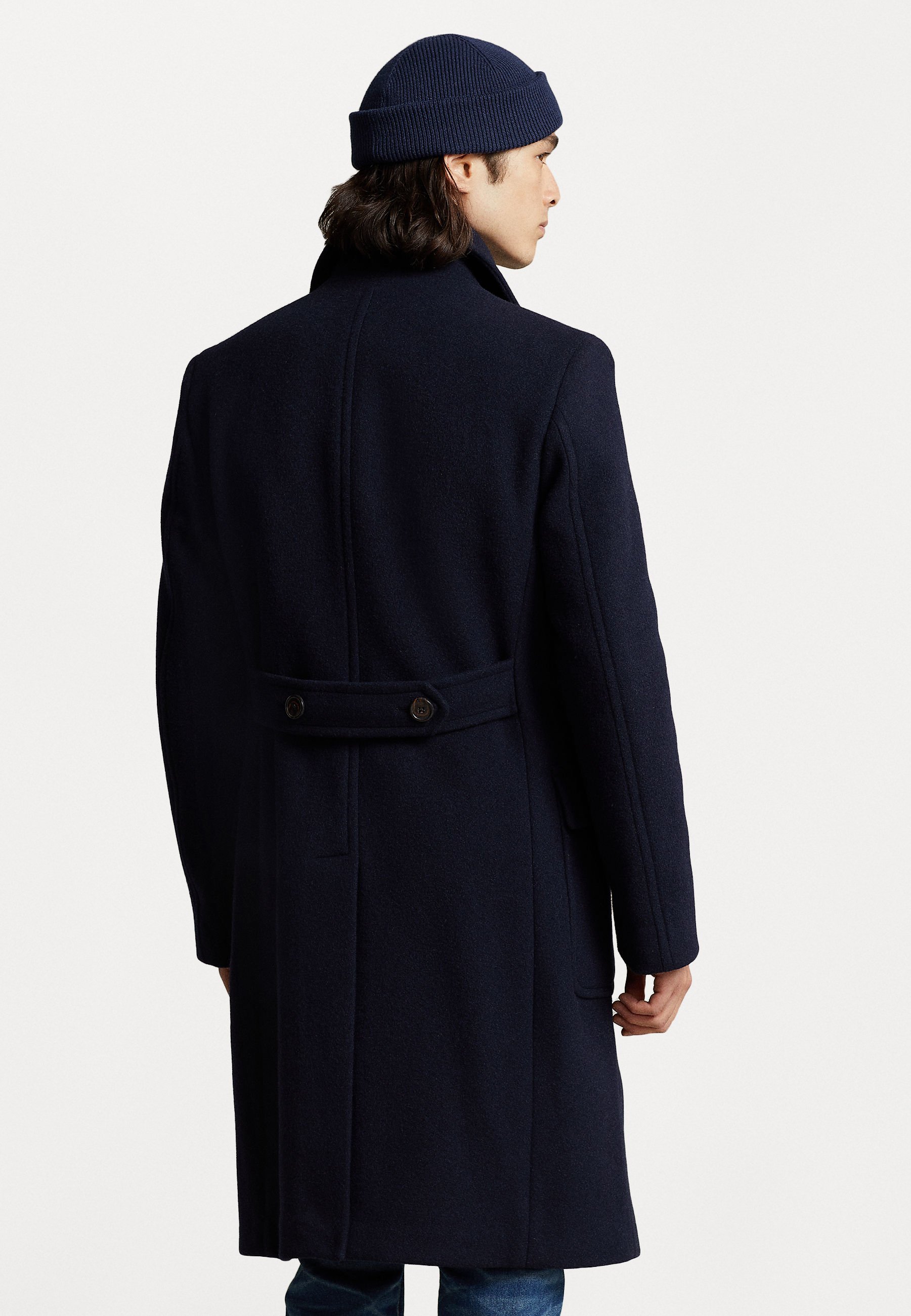 Polo Ralph Lauren DOUBLE BREASTED COAT - Classic coat - navy/blue
