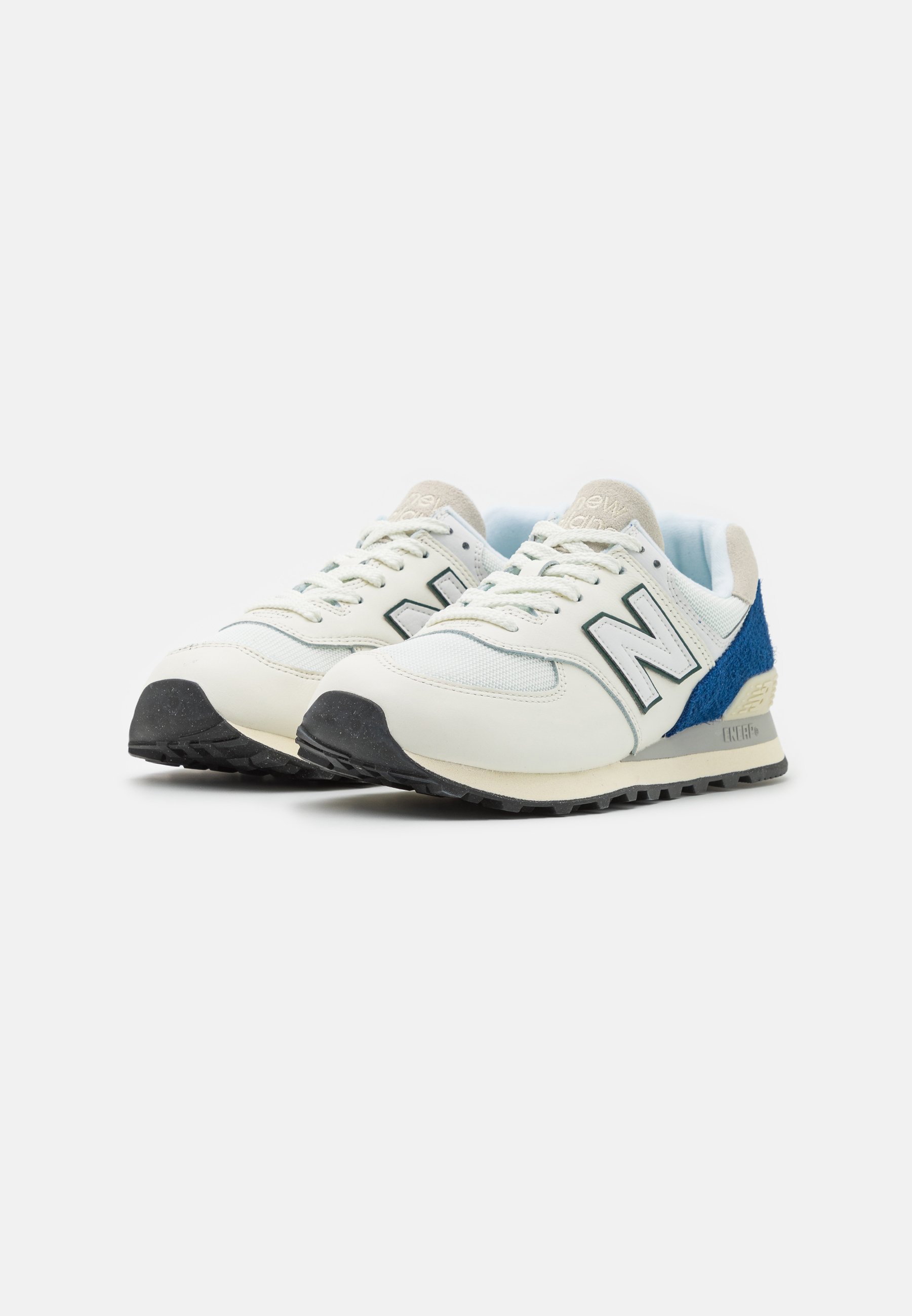NB 574 UNISEX - Trainers - white/blue/white