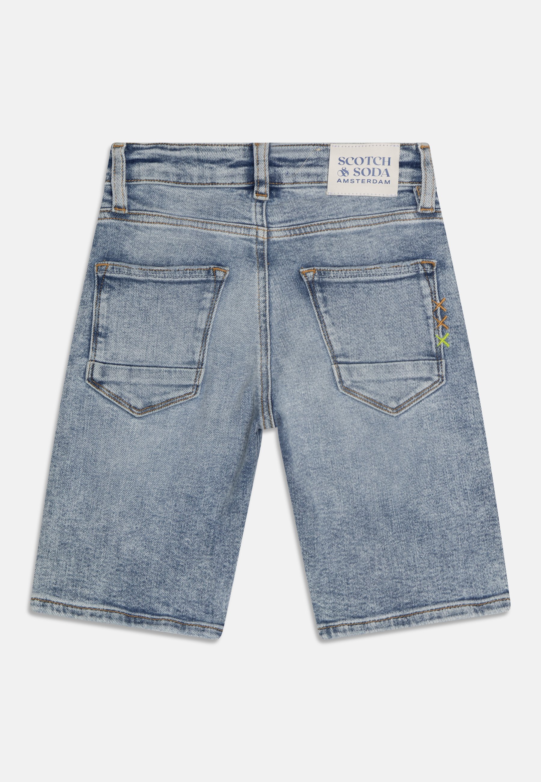 Scotch & Soda STRUMMER SLIM FIT - Denim shorts - daylight/blue denim