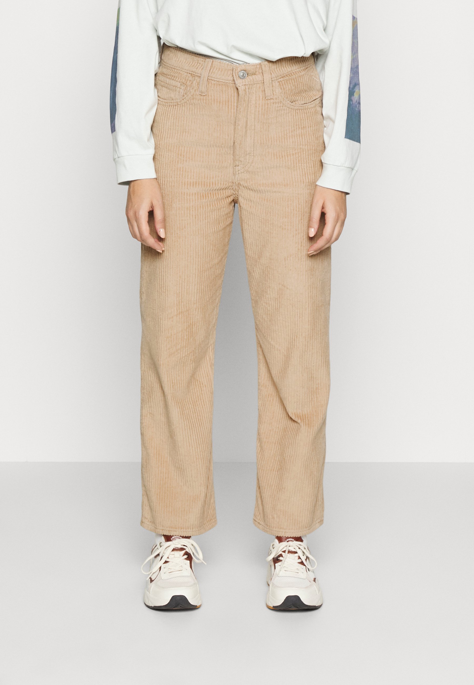 Levi's® CAGE STR ZIP ND - Trousers - granola/beige