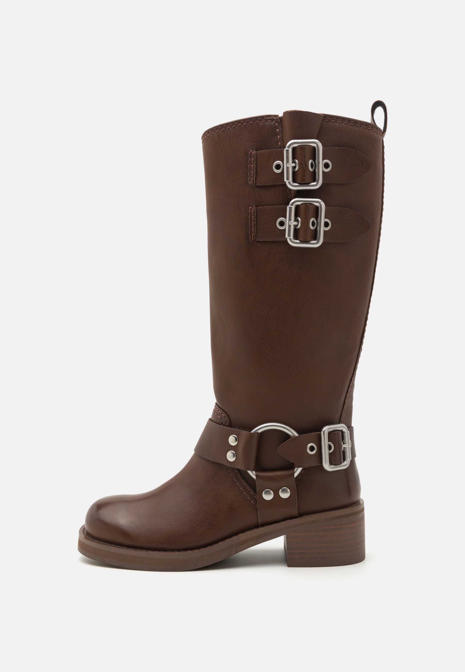 Steve Madden EASTERN - Cowboy/Biker boots - brown