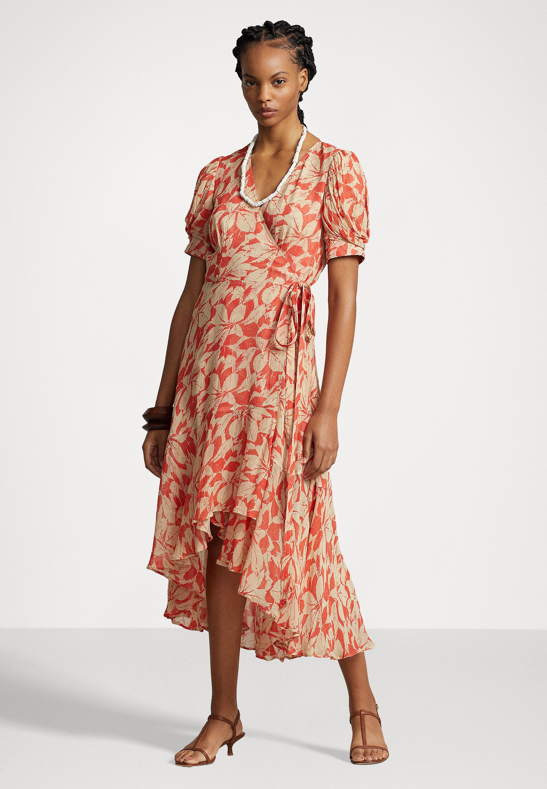 Polo Ralph Lauren DEANE DAY DRESS - Day dress - birch/multi-coloured