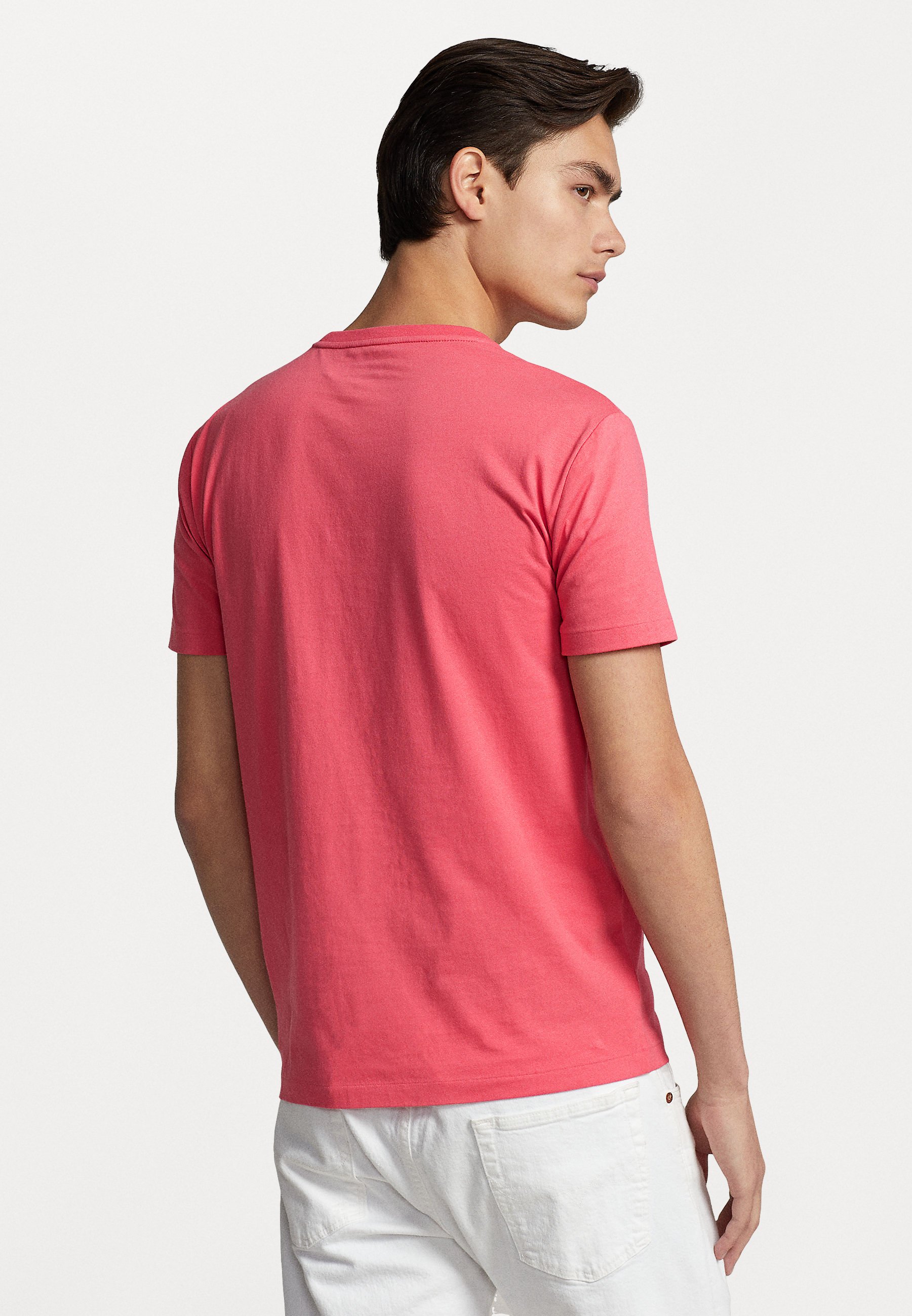 Polo Ralph Lauren SHORT SLEEVE - Basic T-shirt - pale red/red