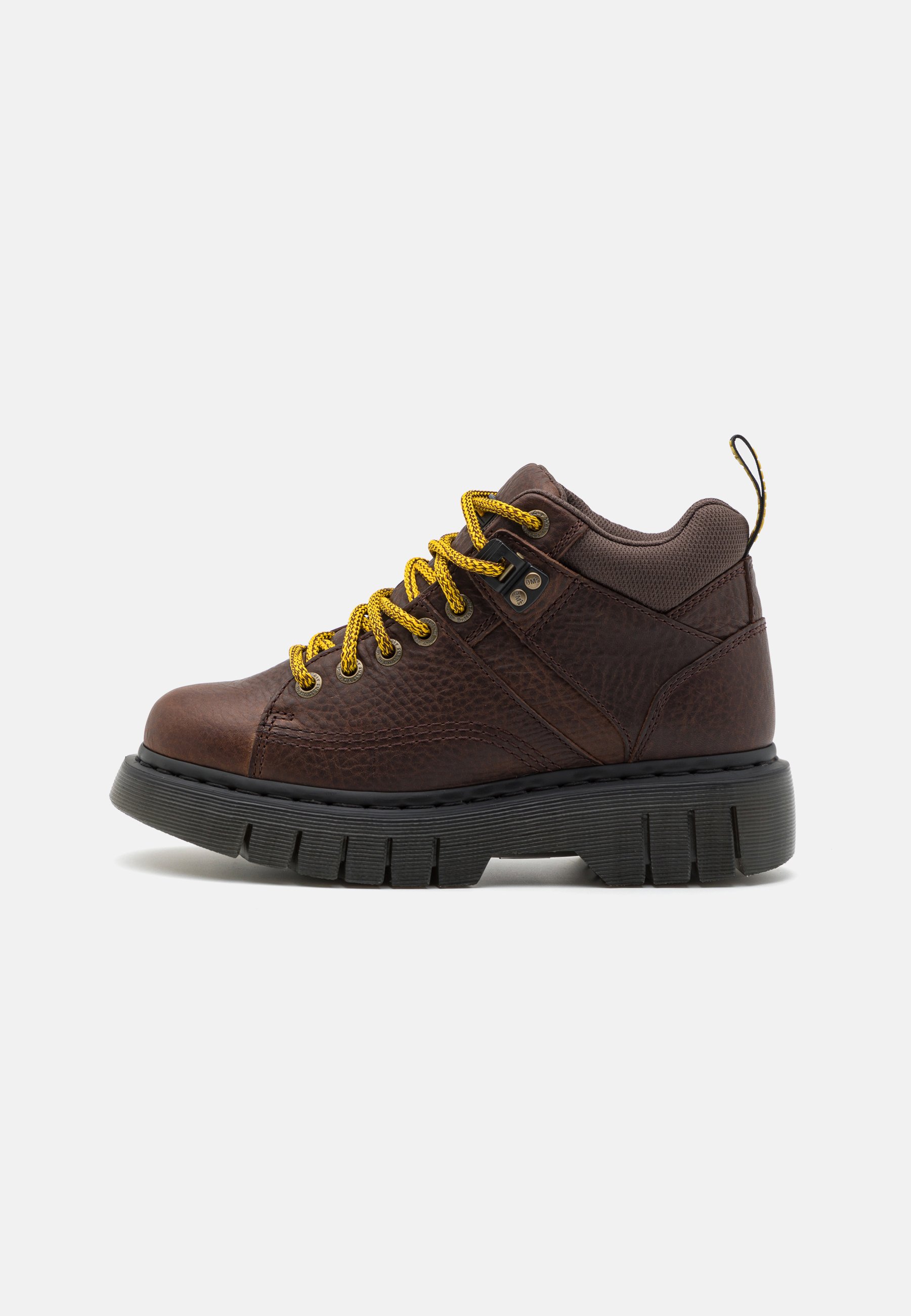 Dr. Martens WOODARD UNISEX - Casual lace-ups - dark brown grizzly/dark brown/dark brown