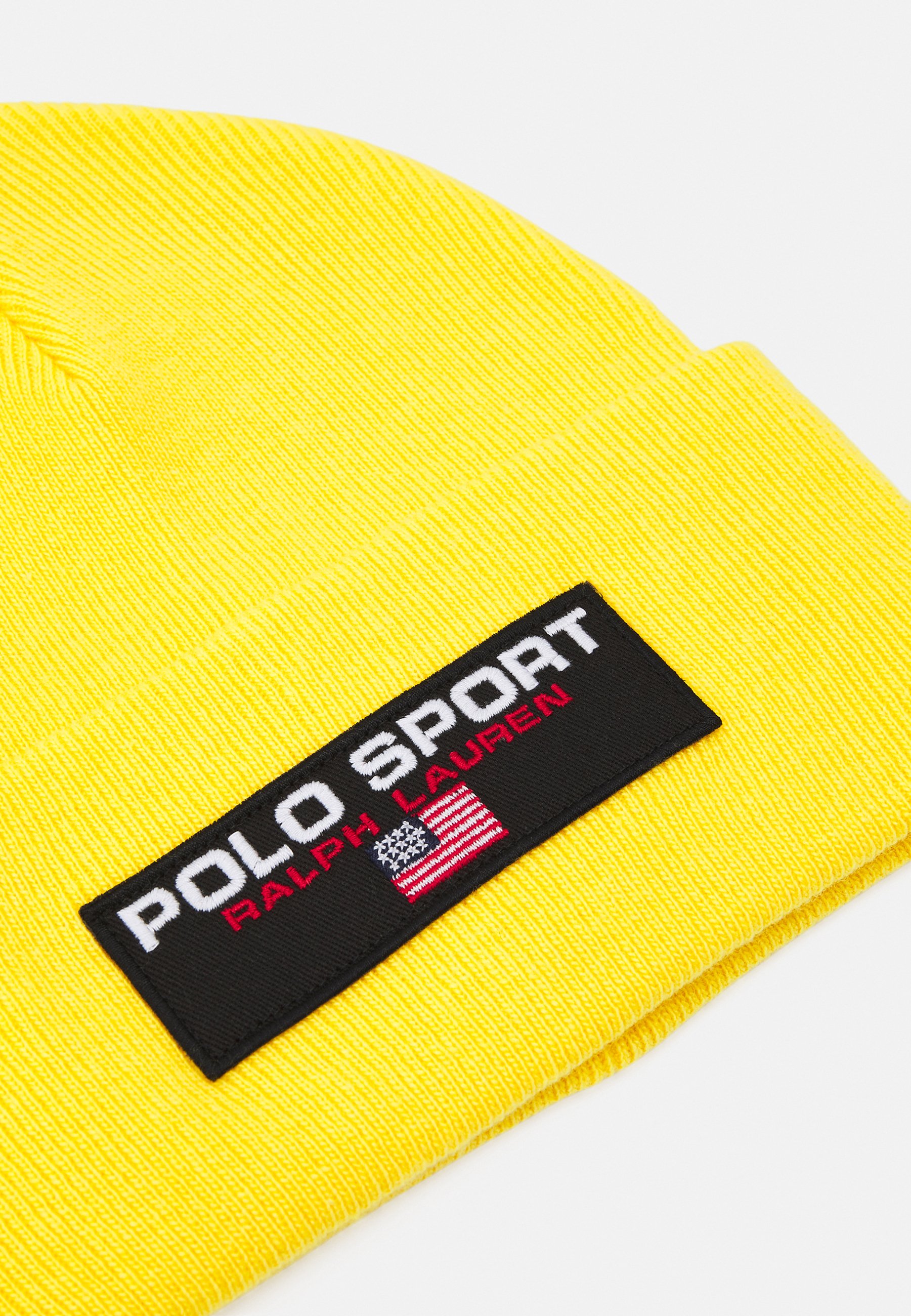 Polo Ralph Lauren BEANIE HAT COLD WEATHER UNISEX - Beanie - canary yellow/yellow