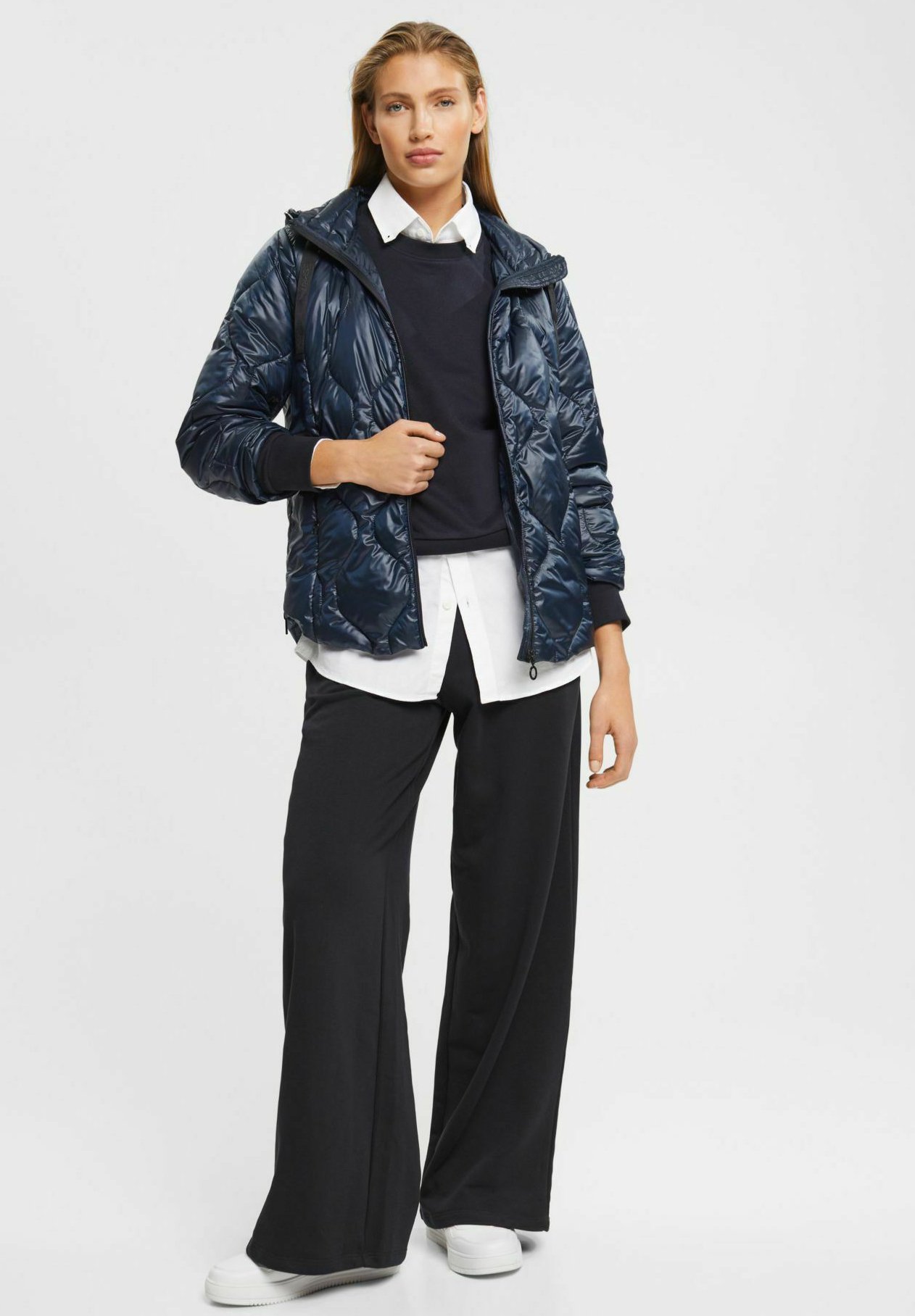 Esprit MIT KAPUZE - Winter jacket - navy/dark blue