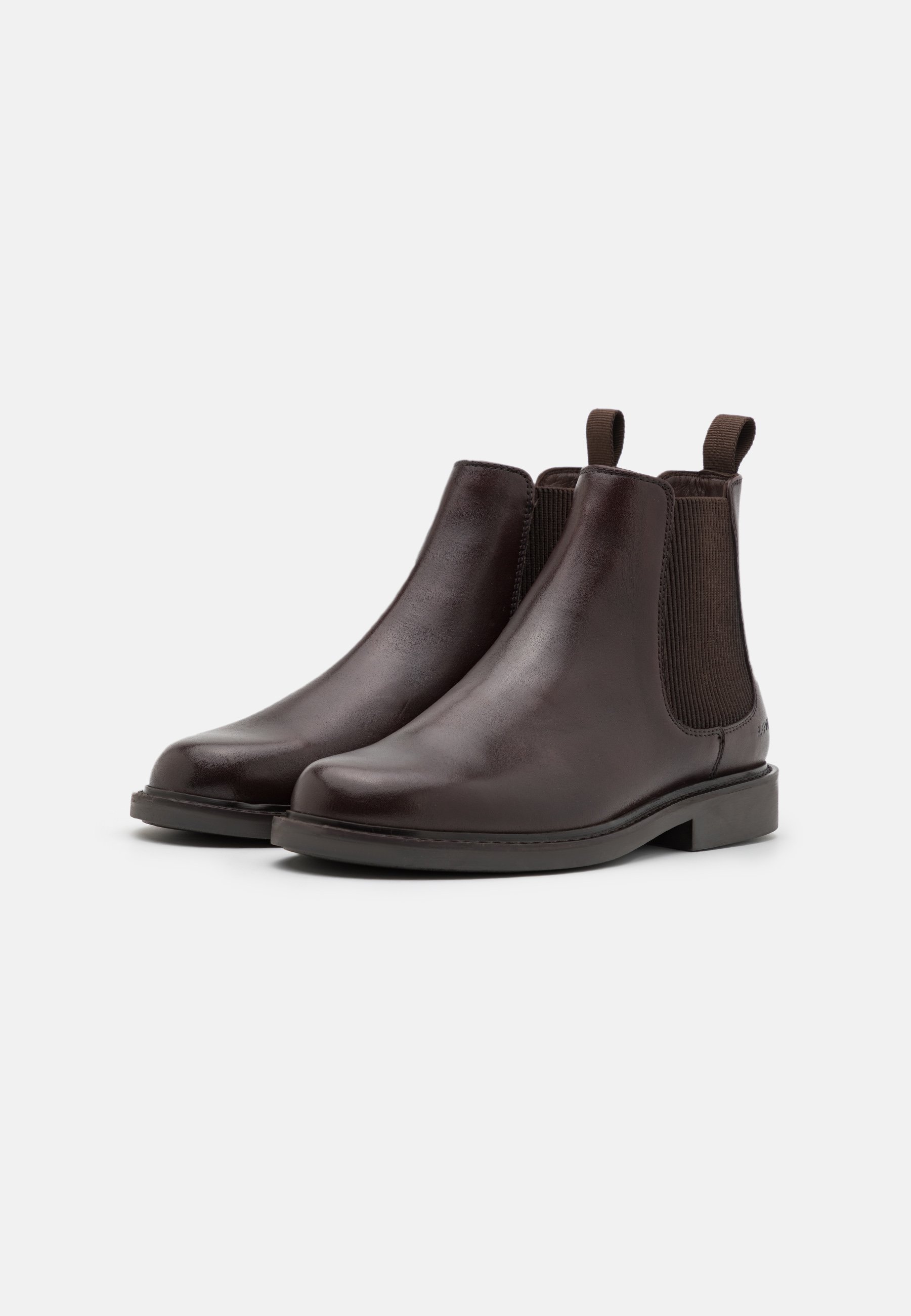 Levi's® AMOS CHELSEA - Classic ankle boots - dark brown/brown