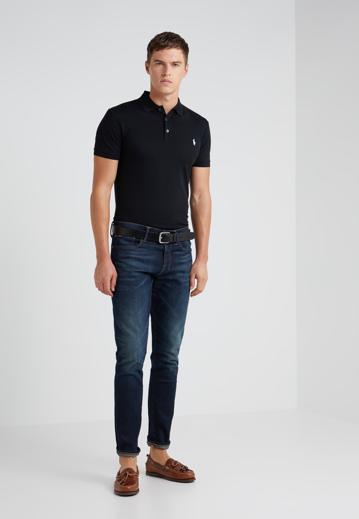Polo Ralph Lauren SHORT SLEEVE - Polo shirt - black