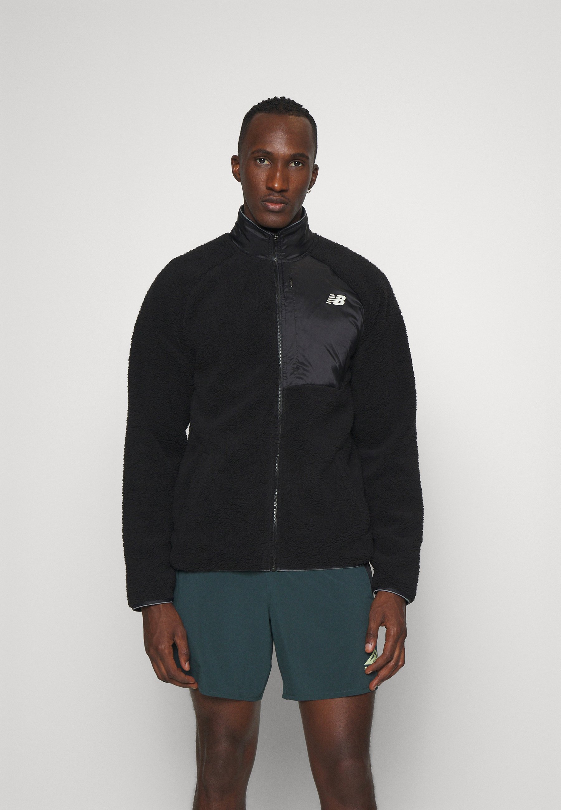 NB SPEED JACKET - Fleece jacket - black