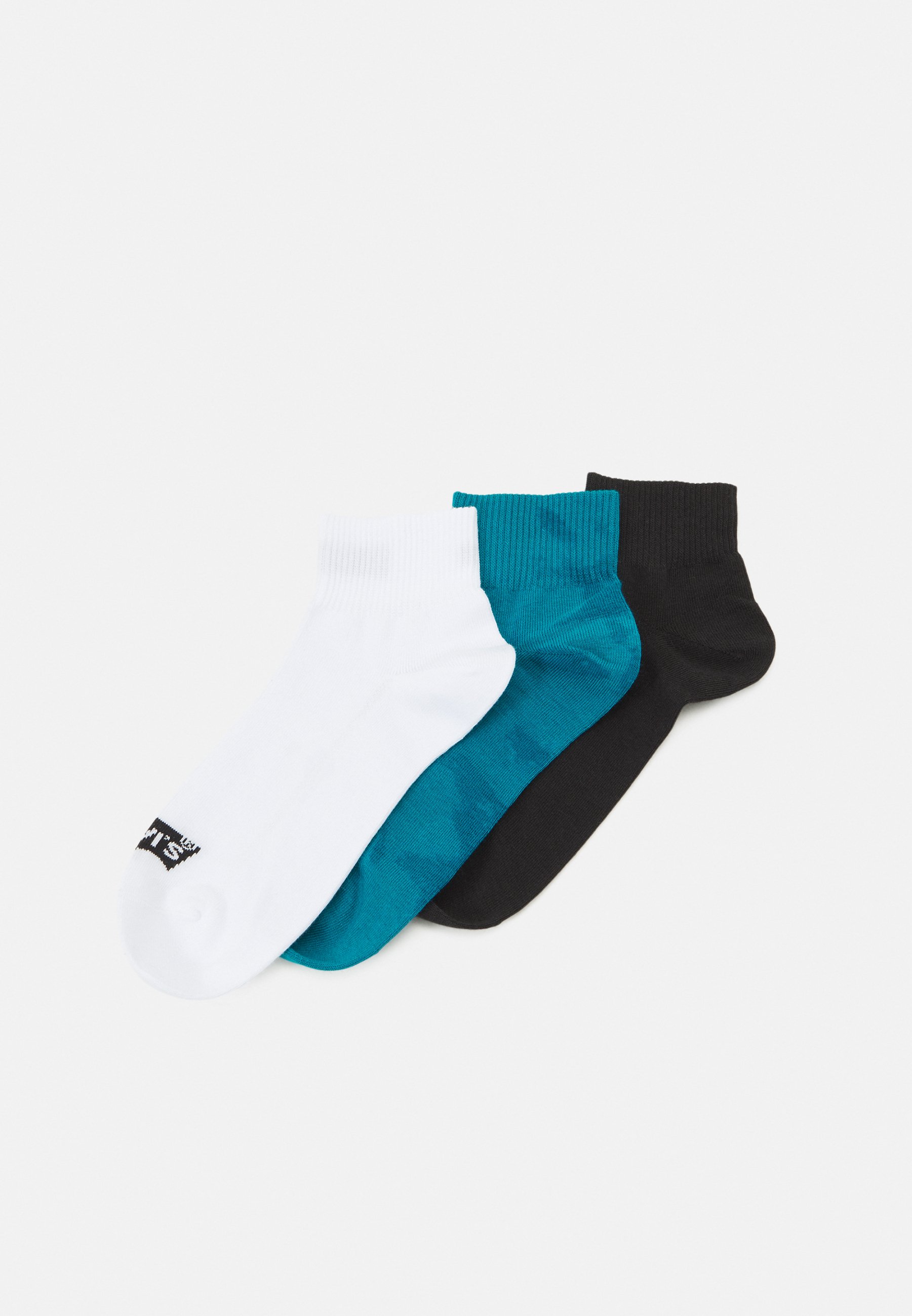 Levi's® MID CUT BATWING LOGO RECYCLED 3 PACK - Socks - ocean depths/teal