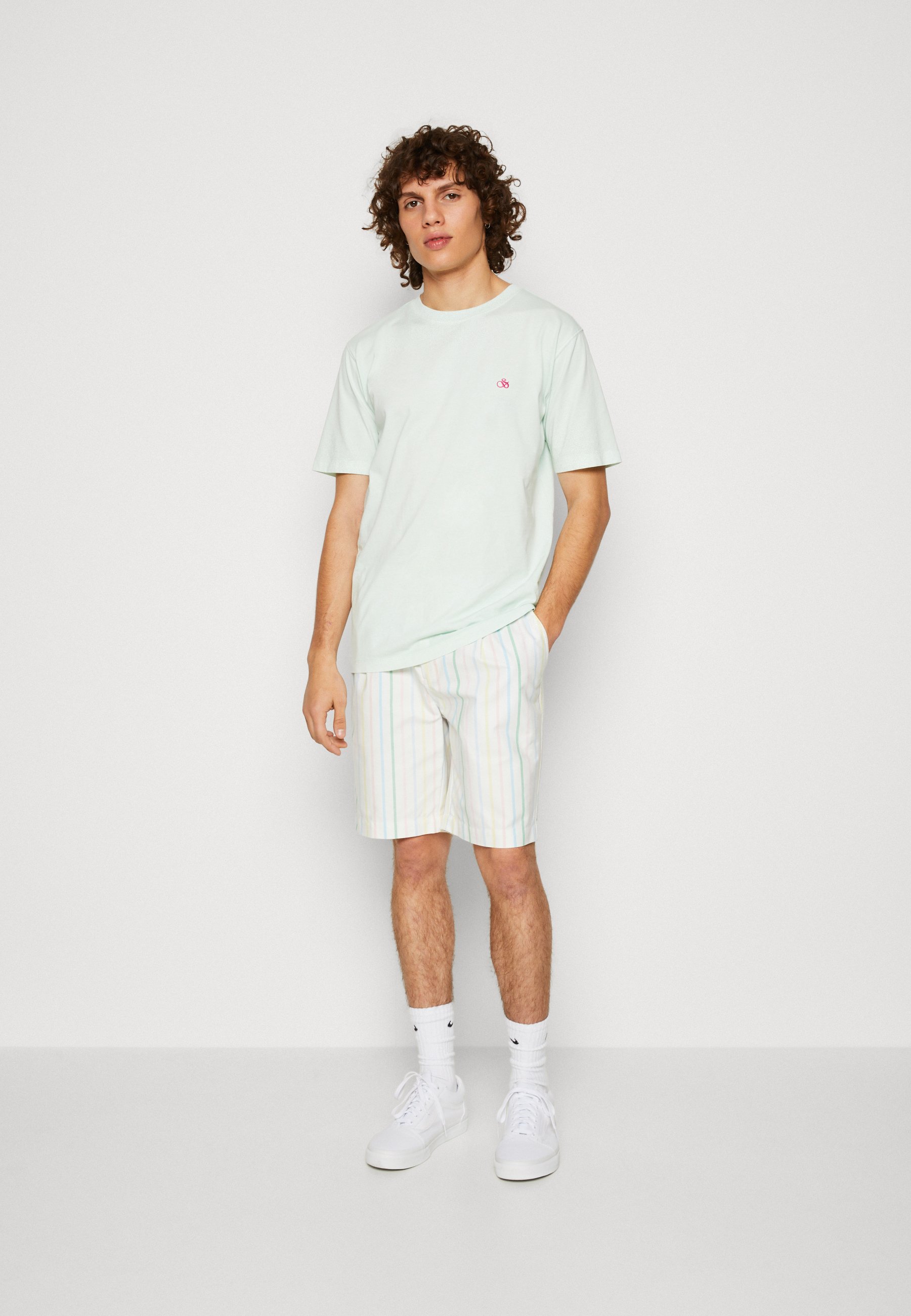 Scotch & Soda BLAKE BERMUDA - Shorts - brown/multi/khaki