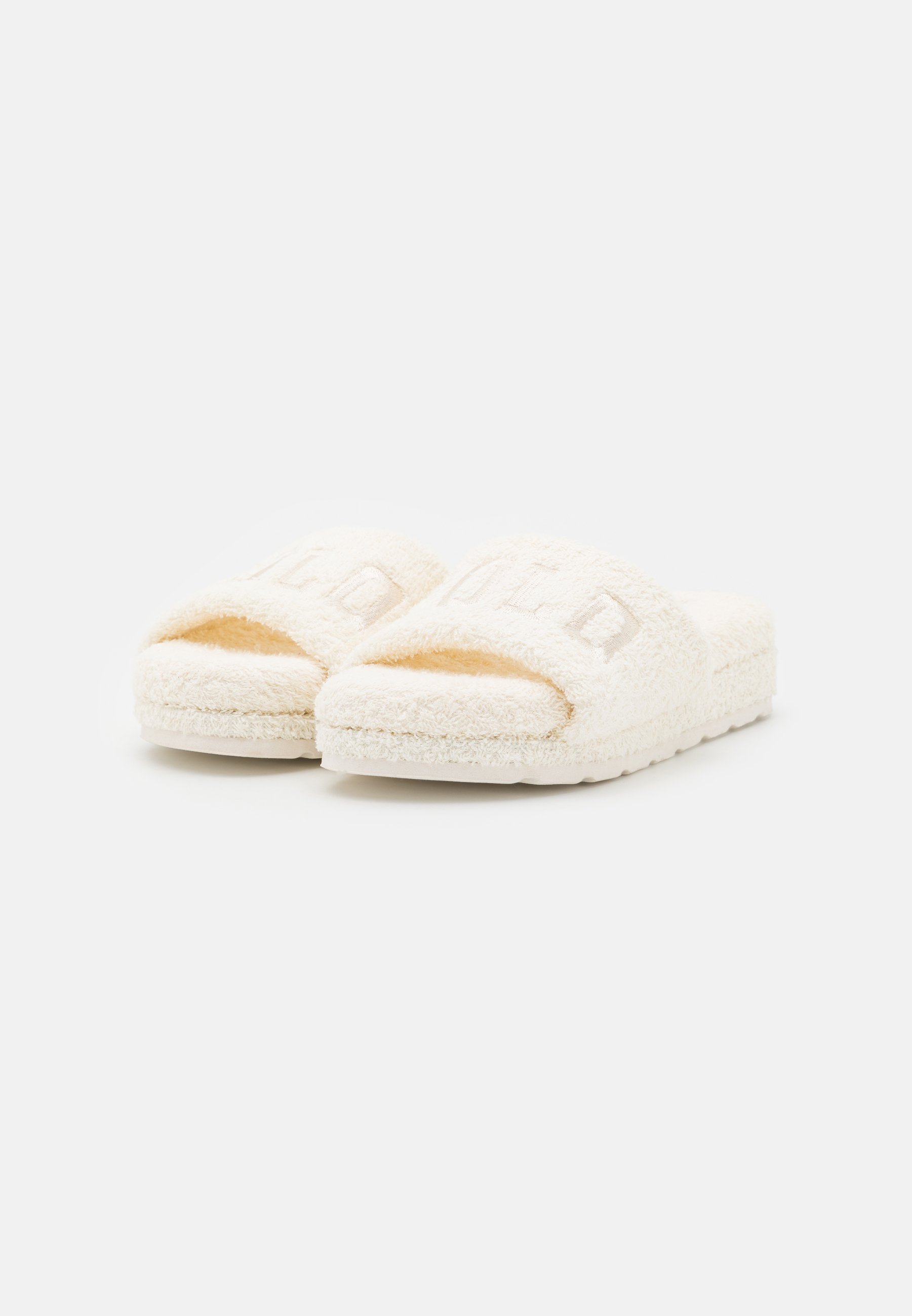 Polo Ralph Lauren ROBIN PLATFORM - Slippers - cream/off-white