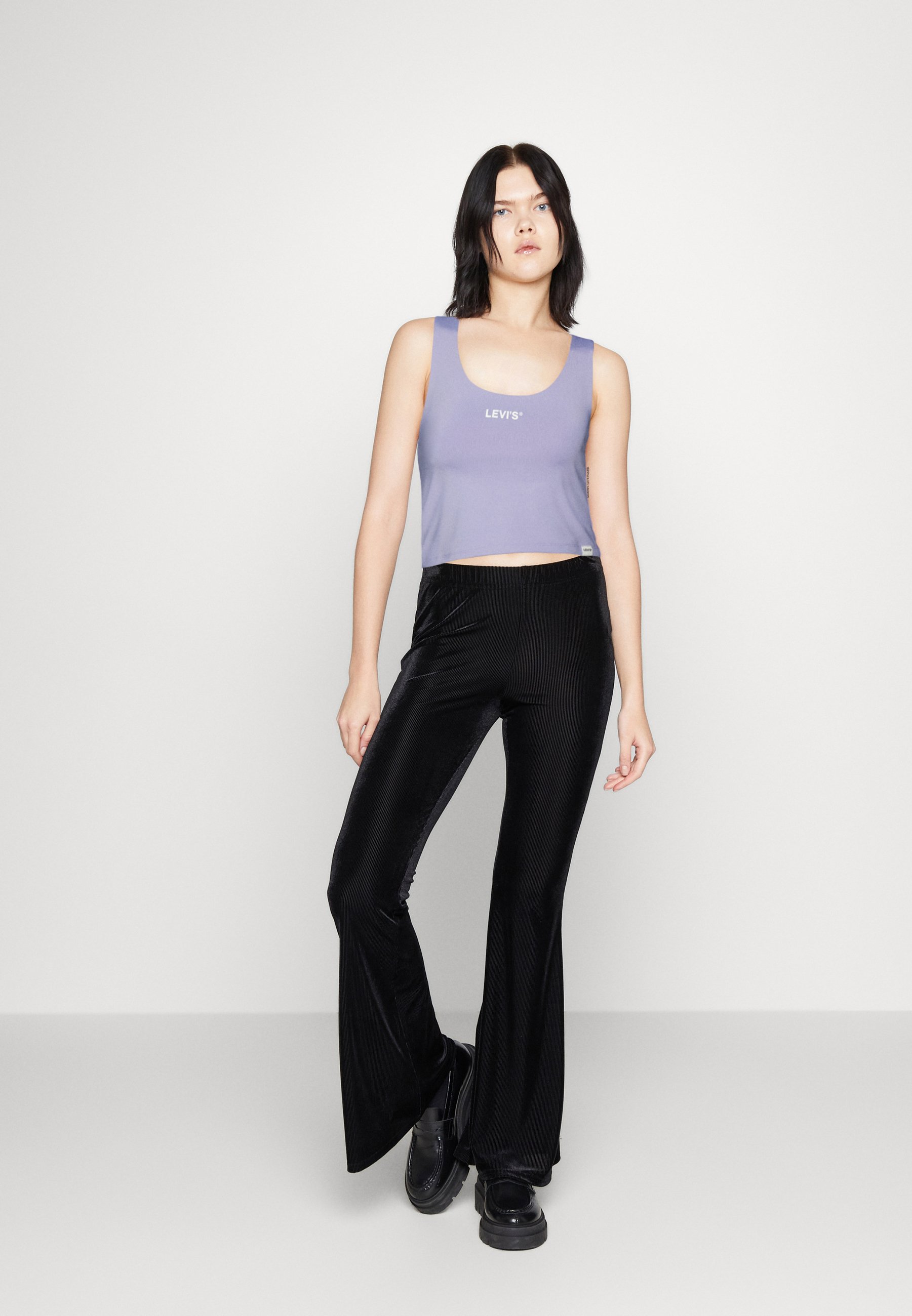 Levi's® GRAPHIC RACER HALF TANK - Top - sweet lavender/lilac
