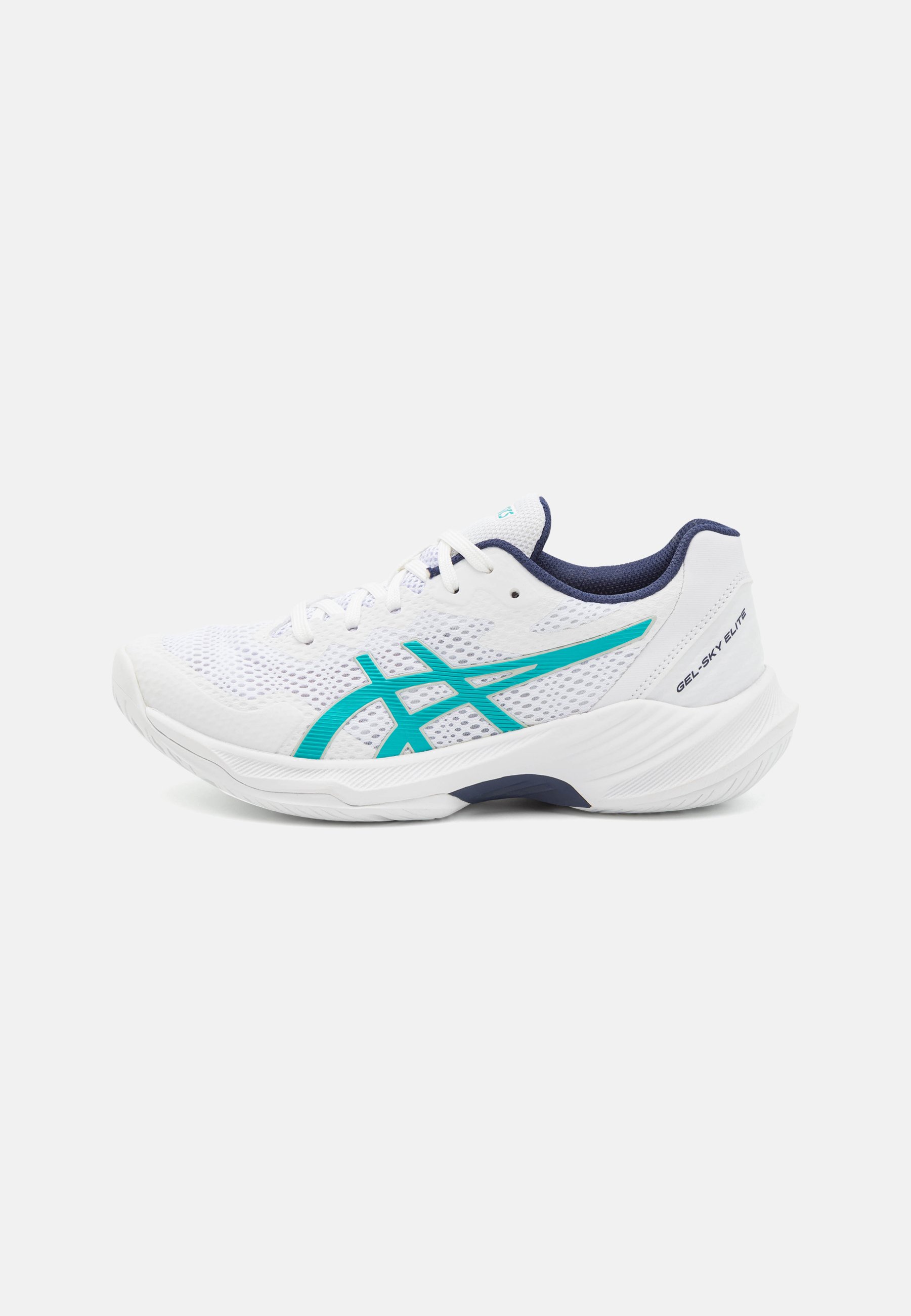 ASICS GEL SKY ELITE UNISEX - Handball shoes - white/lagoon/white