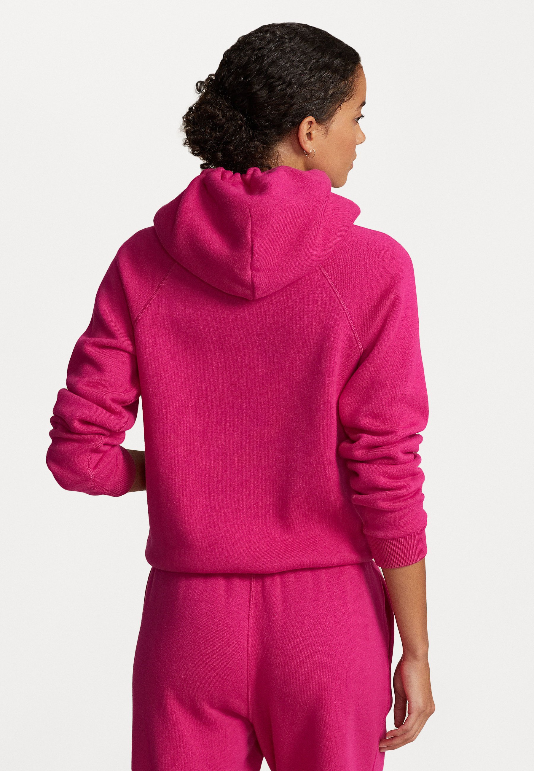 Polo Ralph Lauren LONG SLEEVE - Hoodie - pink sky/pink