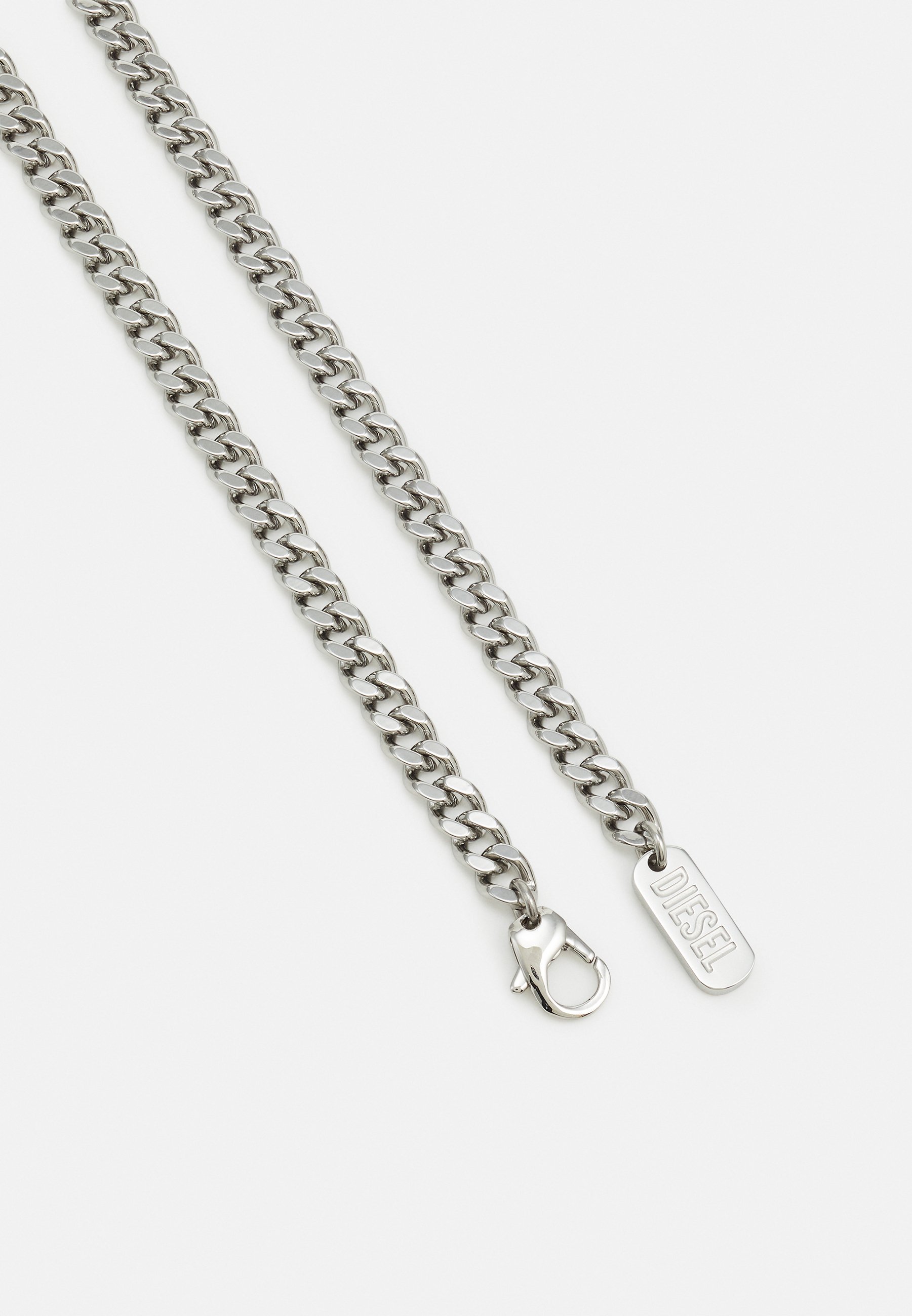 Diesel Necklace - silver-coloured
